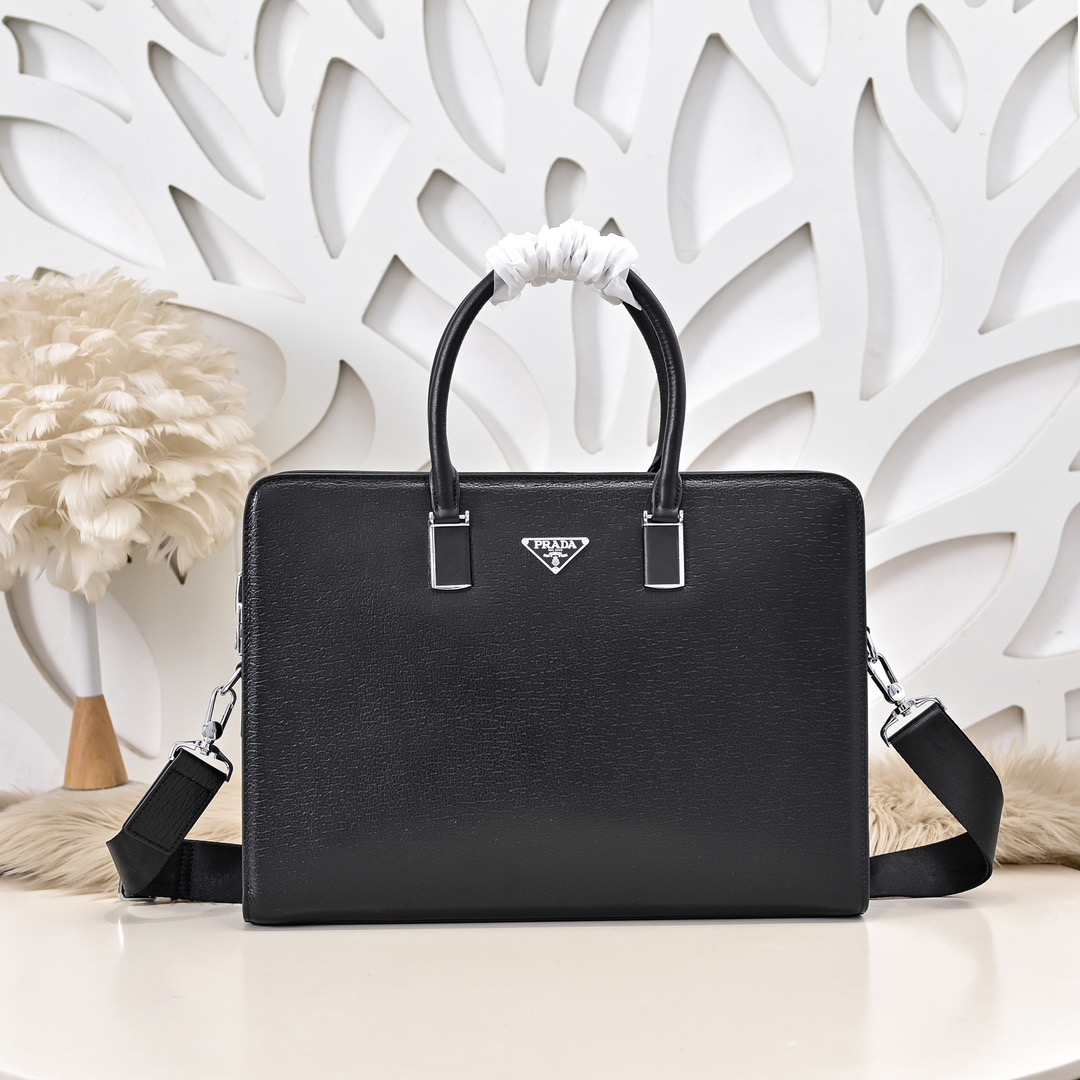 Prada 프라다 남성 소가죽 브리프케이스 토트백 1