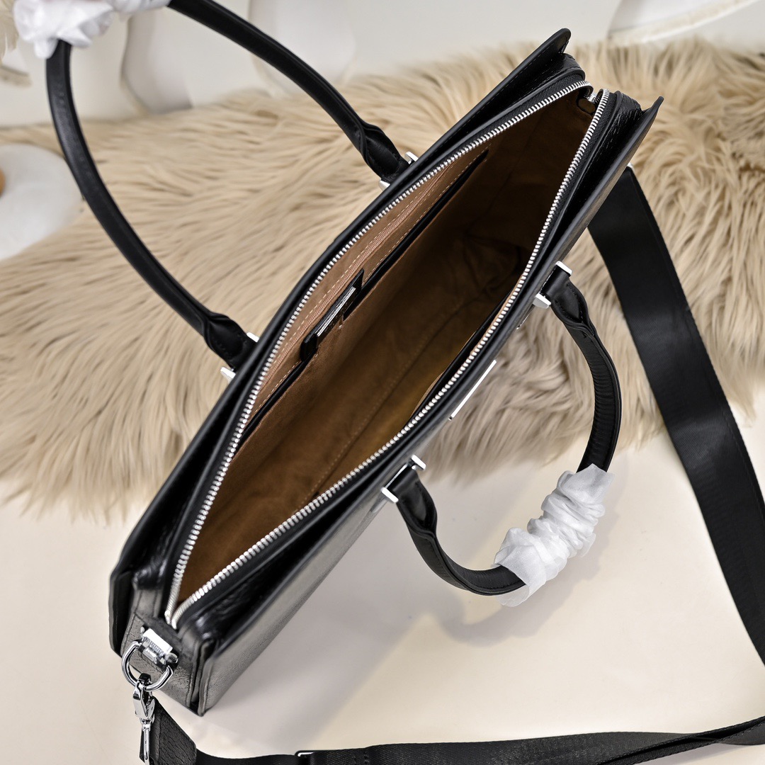 Prada 프라다 남성 소가죽 브리프케이스 토트백 9