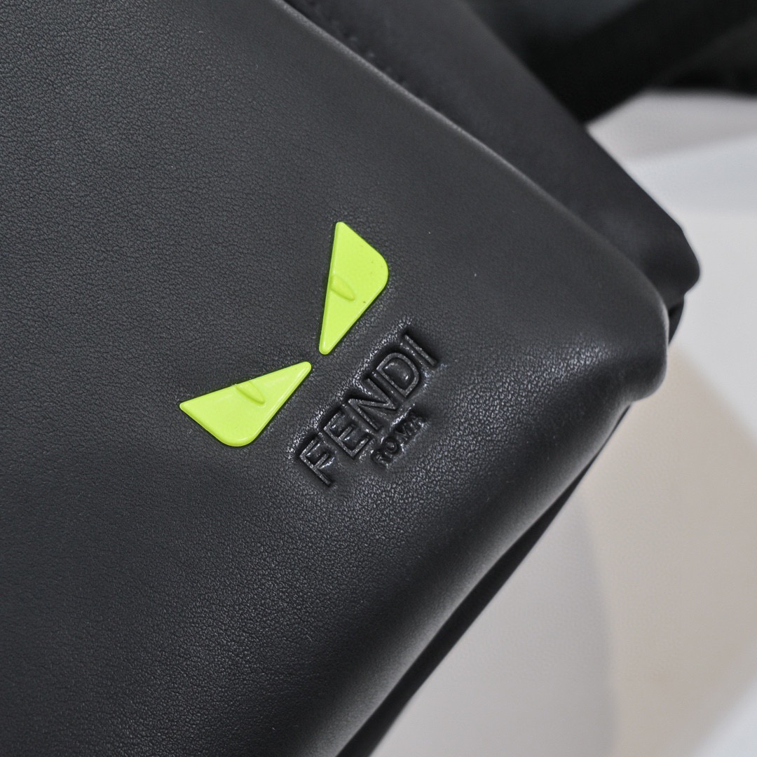 Fendi 펜디 남성 나일론 레더 백팩 4