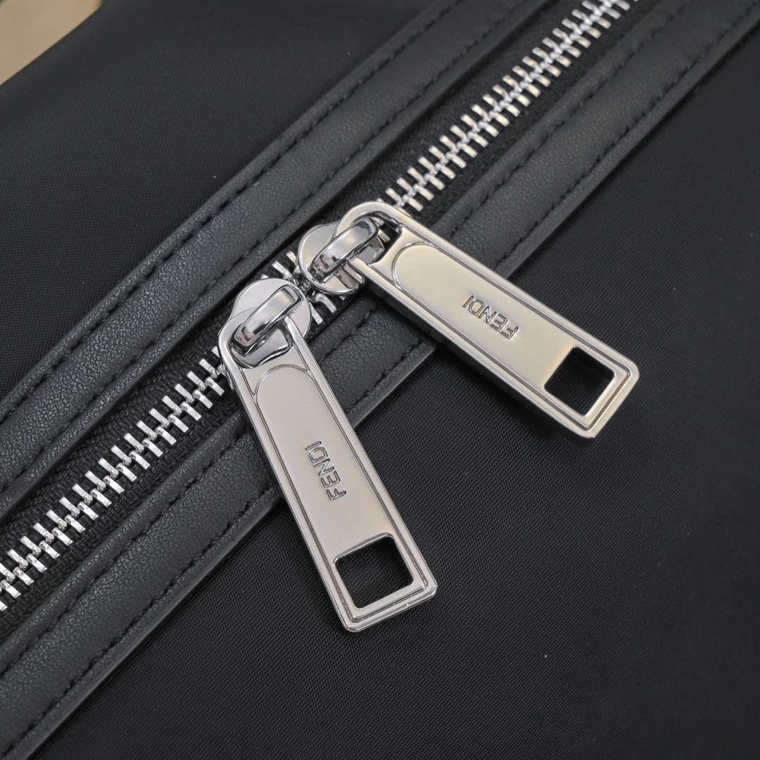 Fendi 펜디 남성 나일론 레더 백팩 5