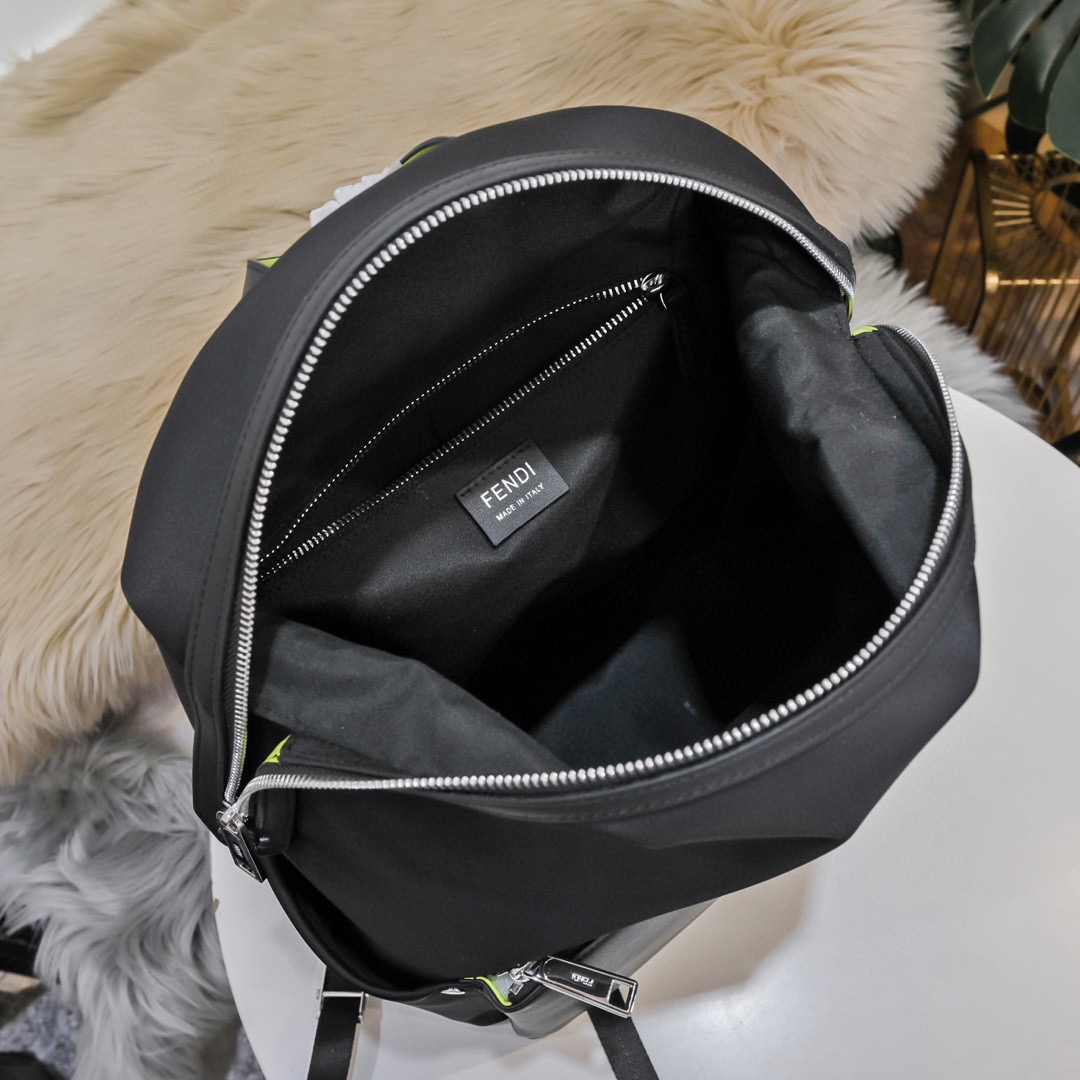Fendi 펜디 남성 나일론 레더 백팩 9