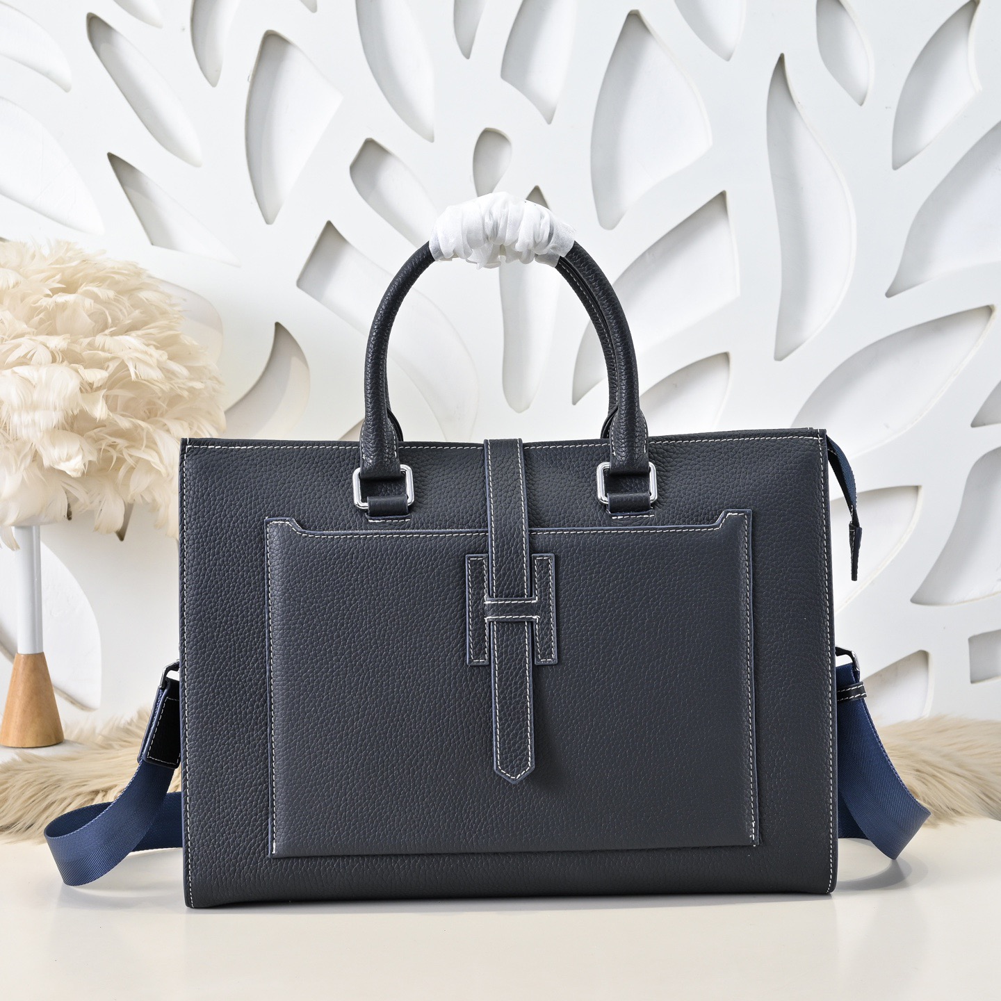 Hermes 에르메스 남성 레더 비즈니스 브리프케이스 1