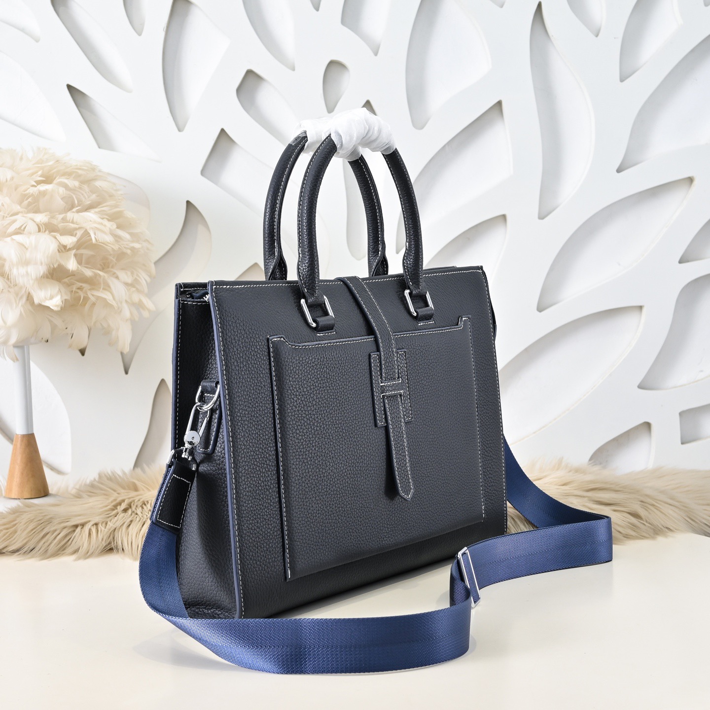 Hermes 에르메스 남성 레더 비즈니스 브리프케이스 2