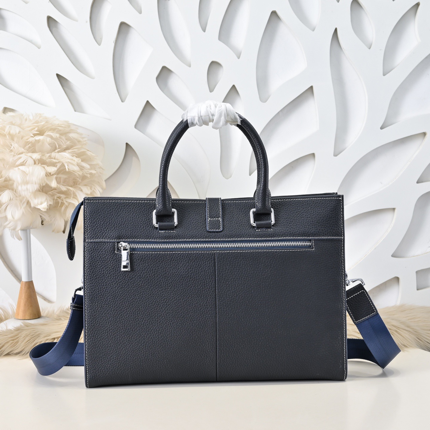 Hermes 에르메스 남성 레더 비즈니스 브리프케이스 3