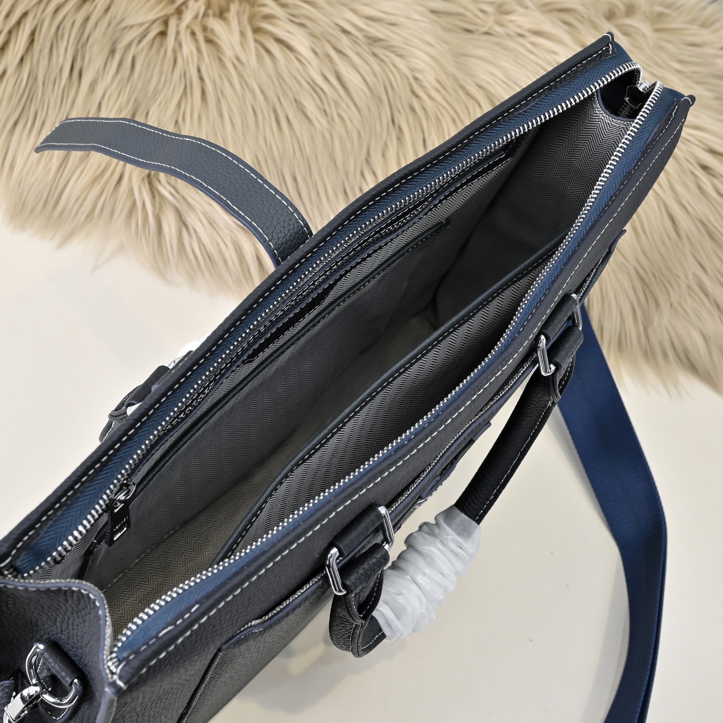 Hermes 에르메스 남성 레더 비즈니스 브리프케이스 9