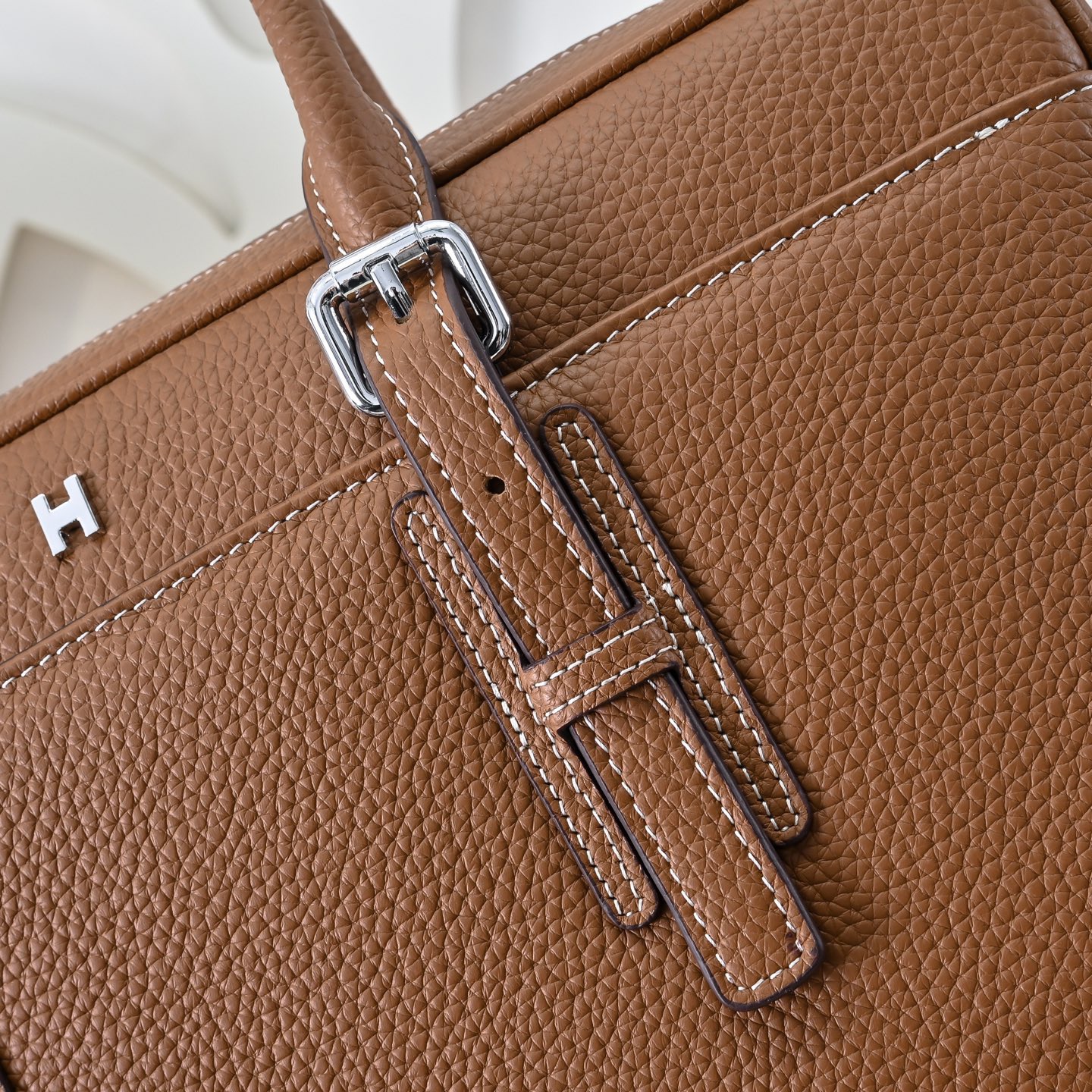 Hermes 에르메스 남성 소가죽 브리프케이스 4