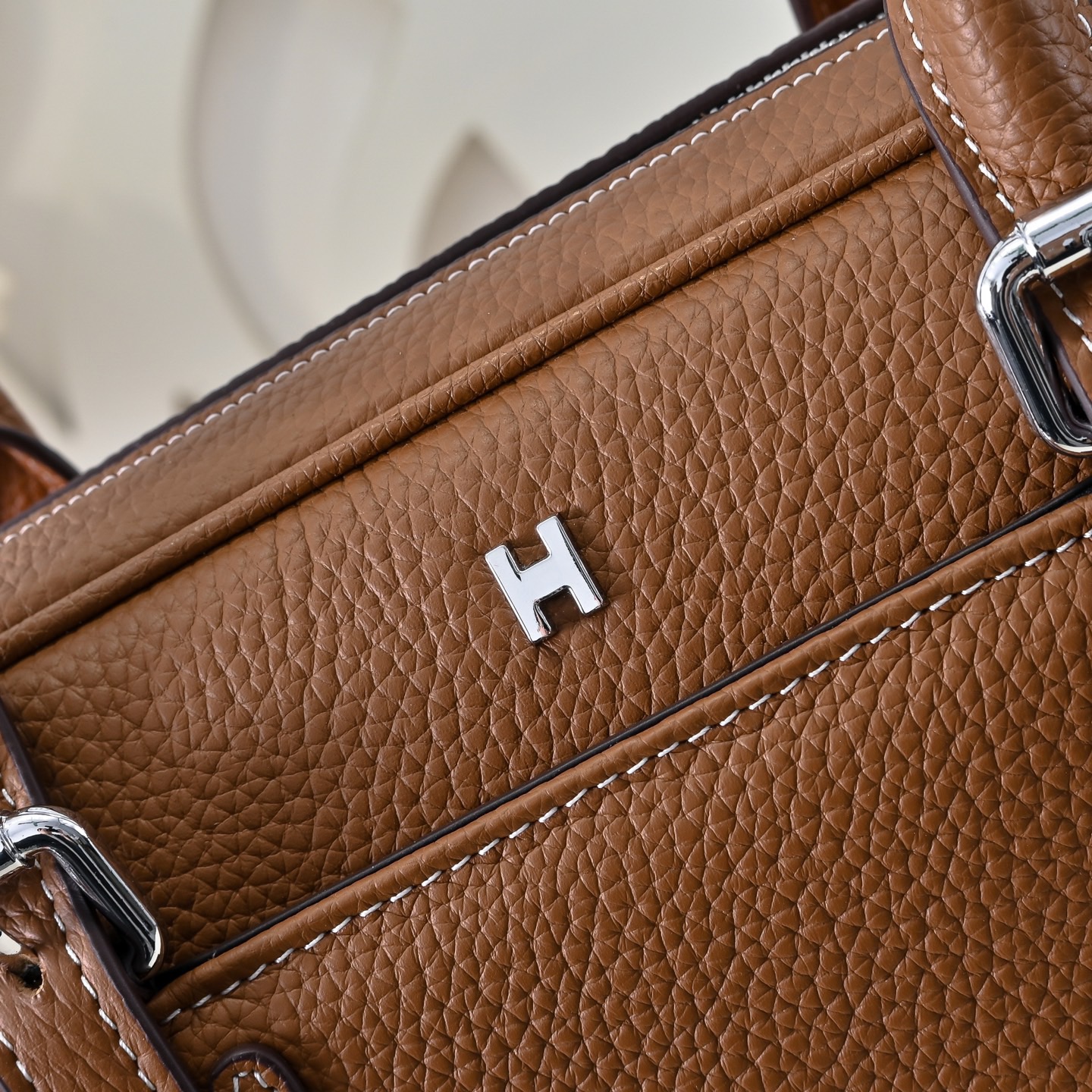 Hermes 에르메스 남성 소가죽 브리프케이스 5