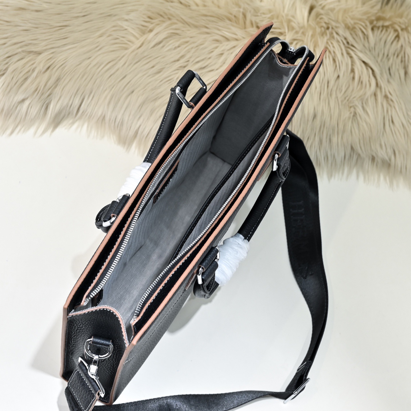 Hermes 에르메스 남성 소가죽 비즈니스 브리프케이스 9