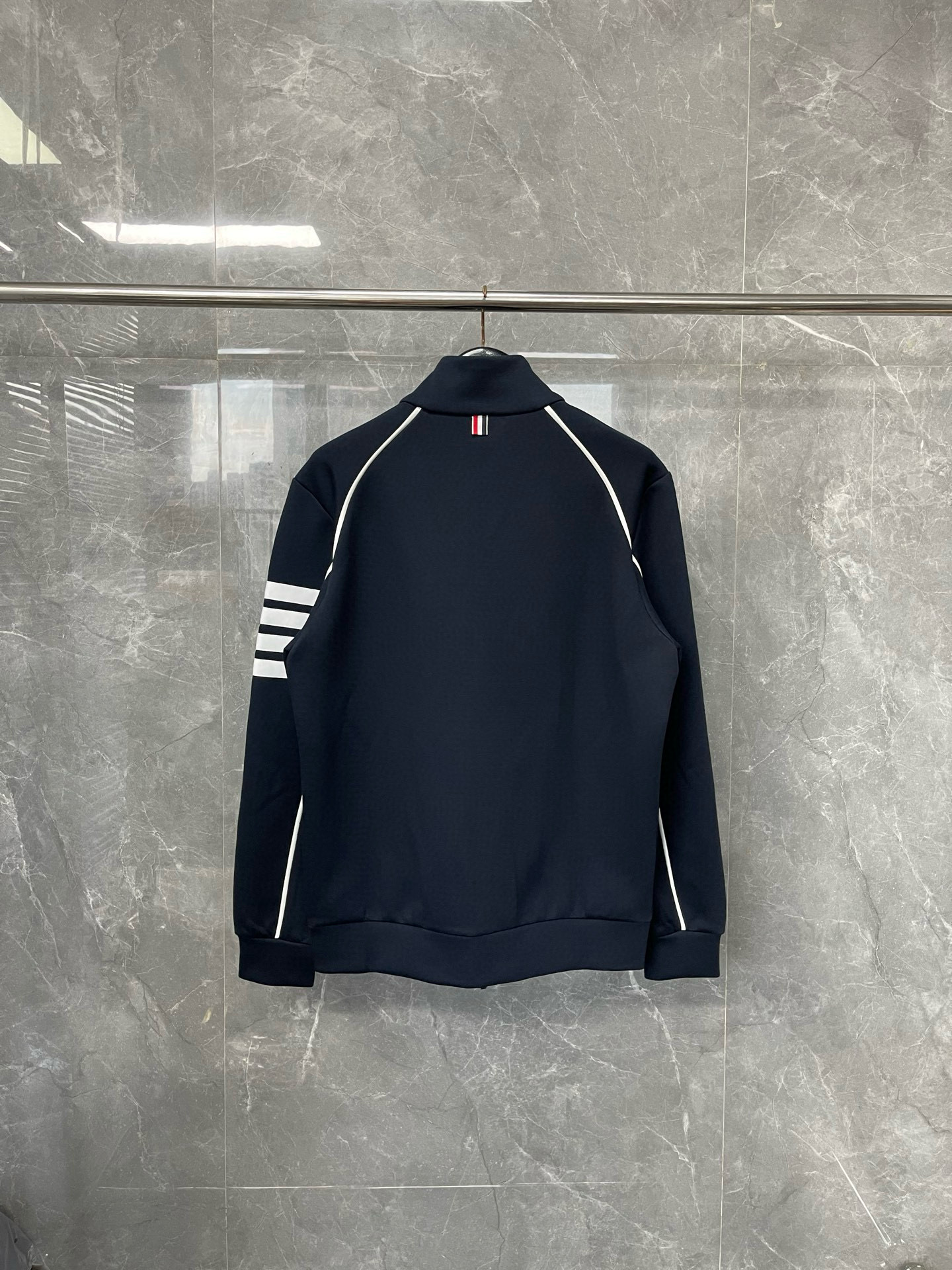 Thom Browne 톰 브라운 4선 테크 코튼 집업 재킷 7