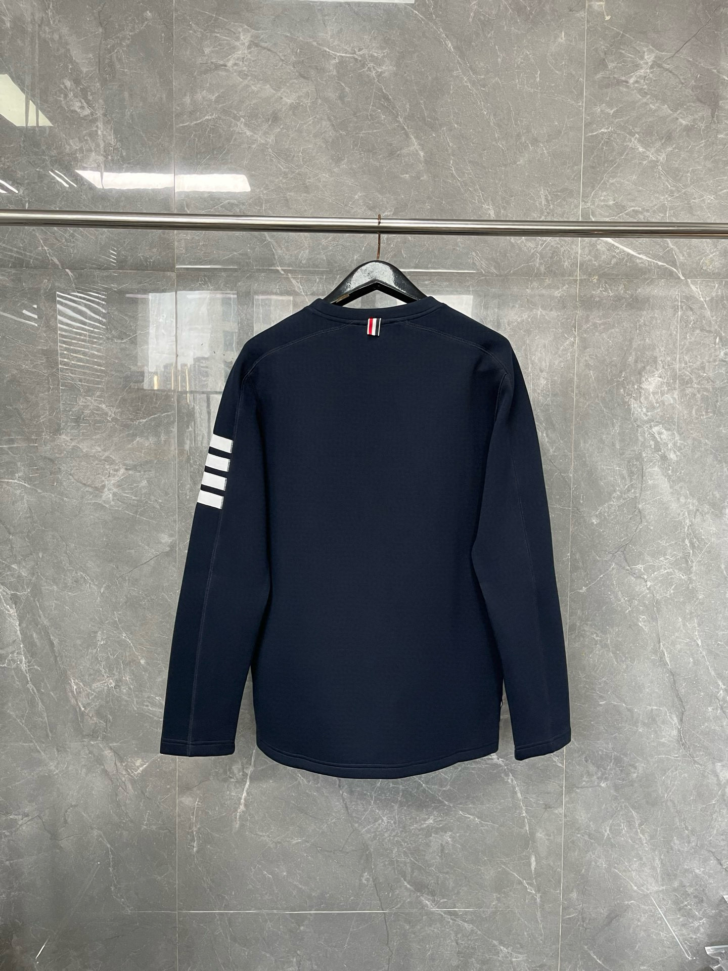 Thom Browne 톰브라운 사선 완장 라운드넥 긴팔 맨투맨 8