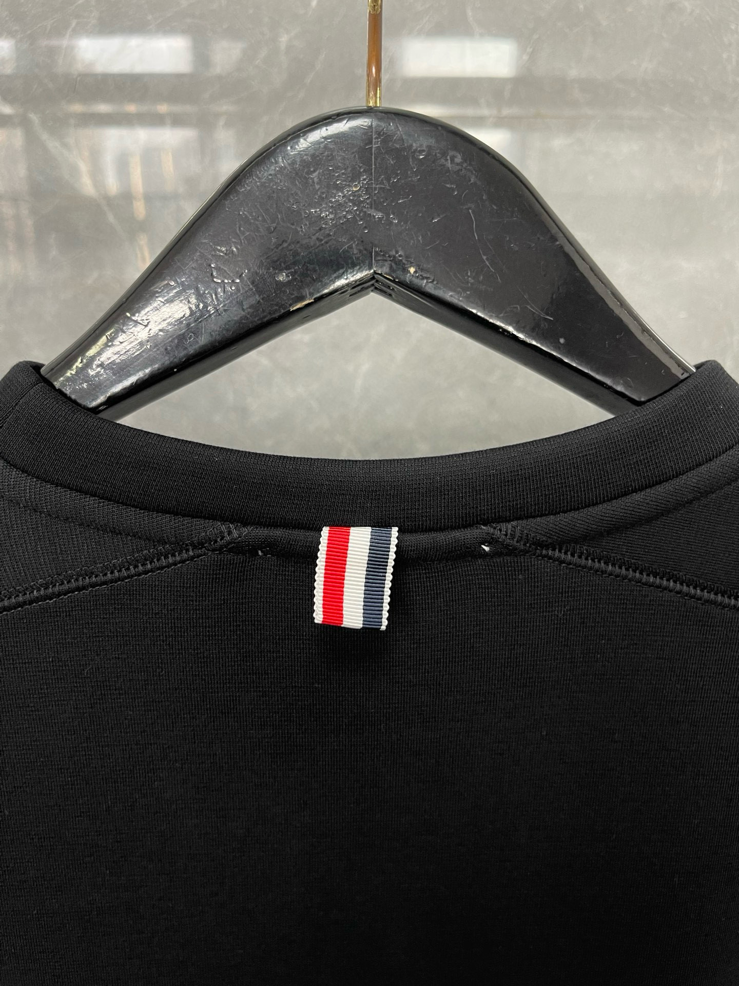 Thom Browne 톰브라운 사선 완장 라운드넥 긴팔 맨투맨 9