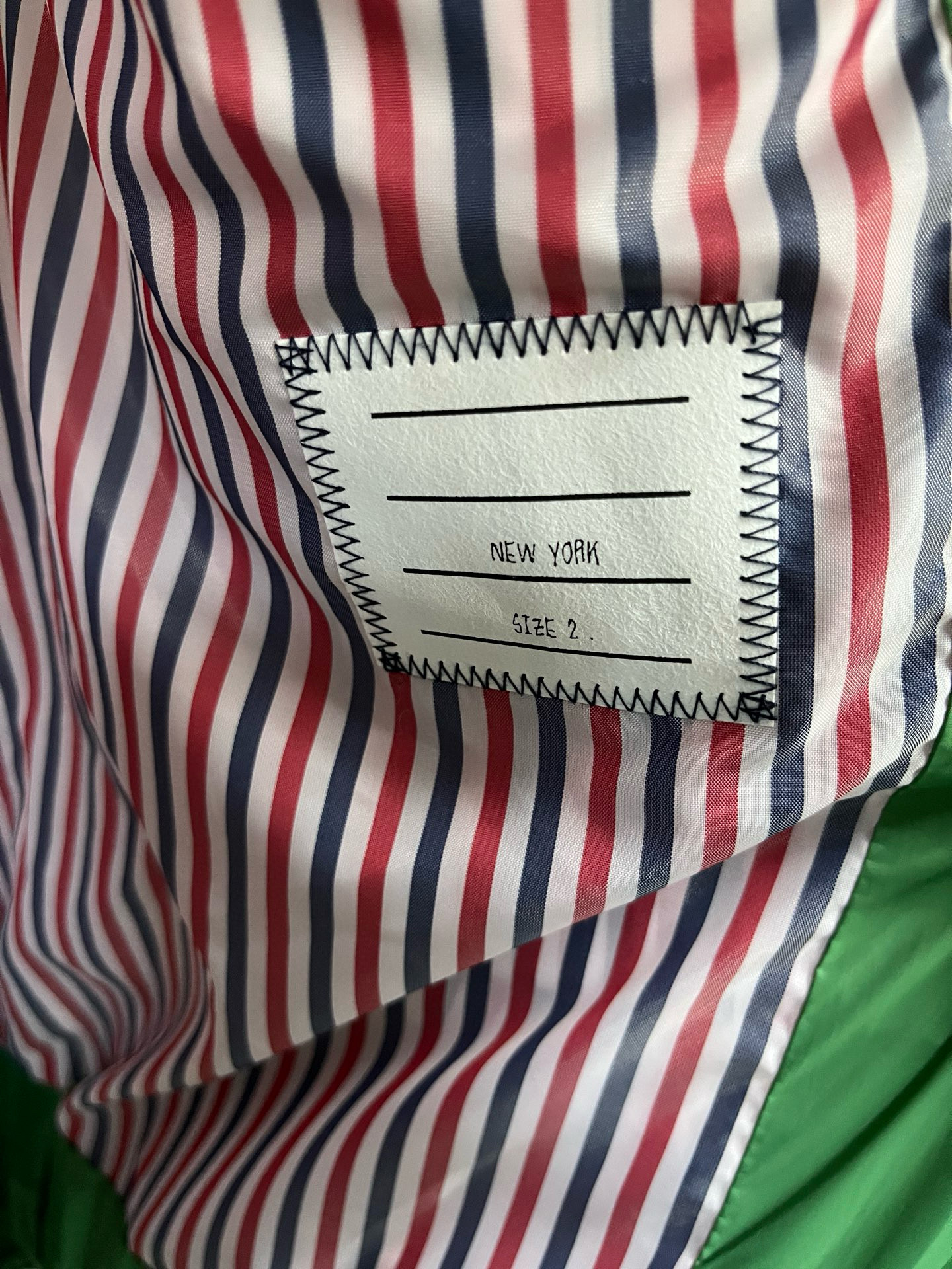 Thom Browne 톰브라운 사선 스트라이프 다운 패딩 조끼 16