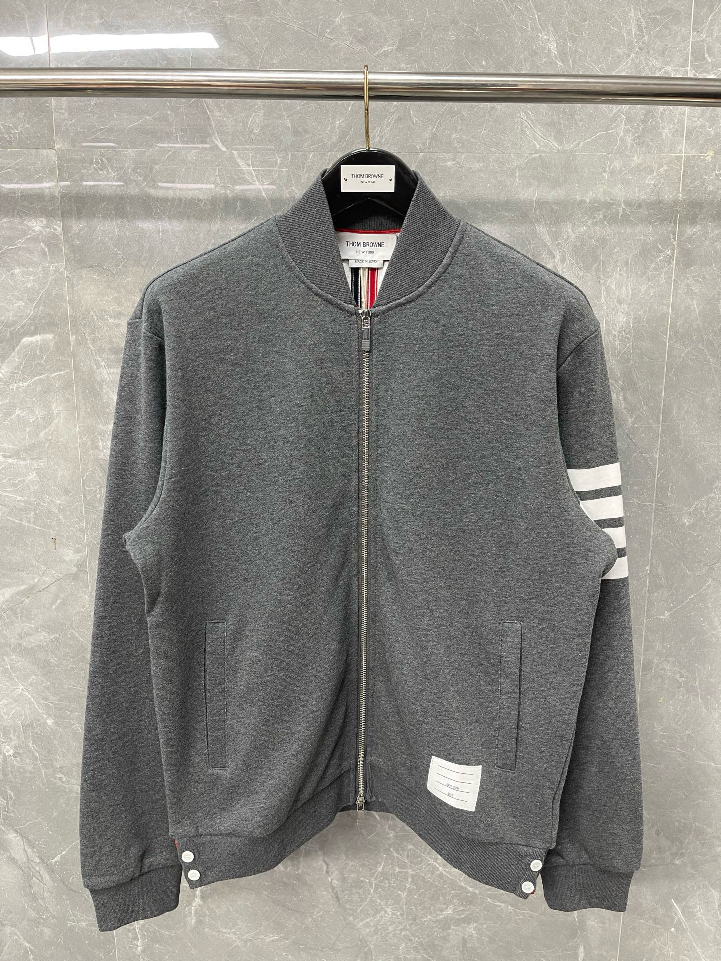 Thom Browne 톰브라운 4바 삼선 지퍼 가디건 집업 3