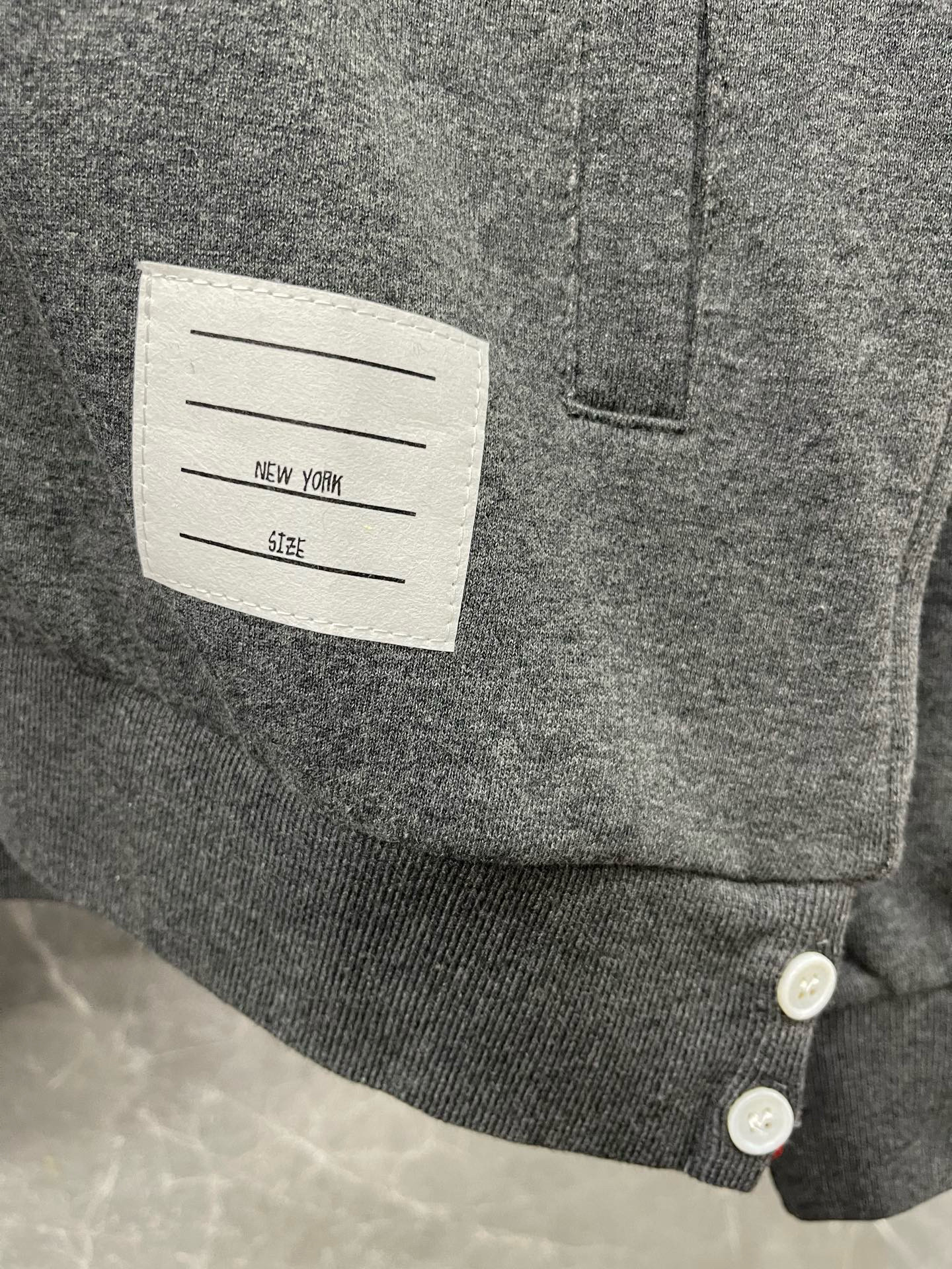 Thom Browne 톰브라운 4바 삼선 지퍼 가디건 집업 4