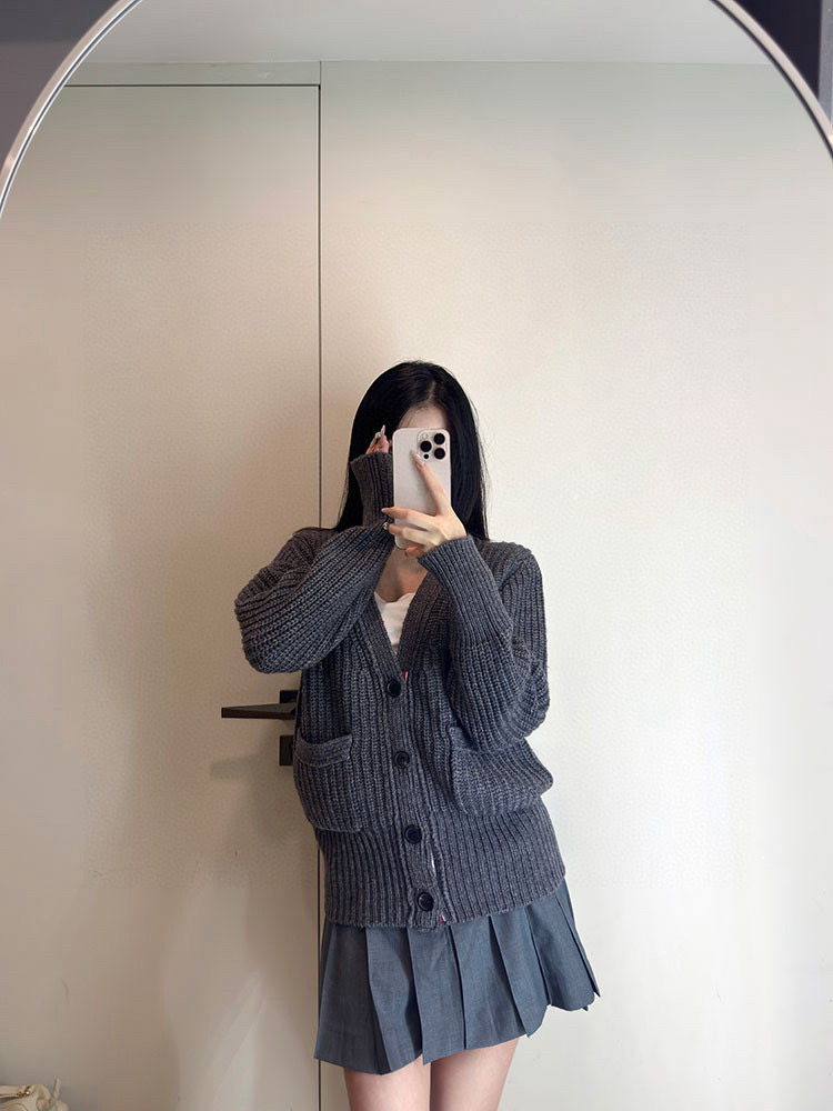 Thom Browne 톰브라운 케이블 니트 가디건 4