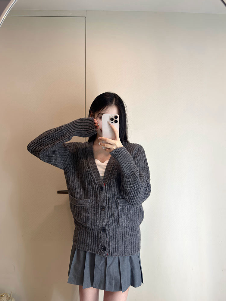 Thom Browne 톰브라운 케이블 니트 가디건 5