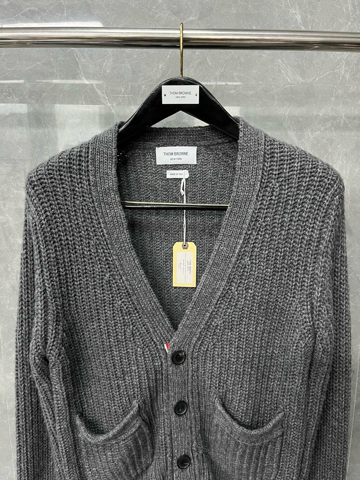 Thom Browne 톰브라운 케이블 니트 가디건 11