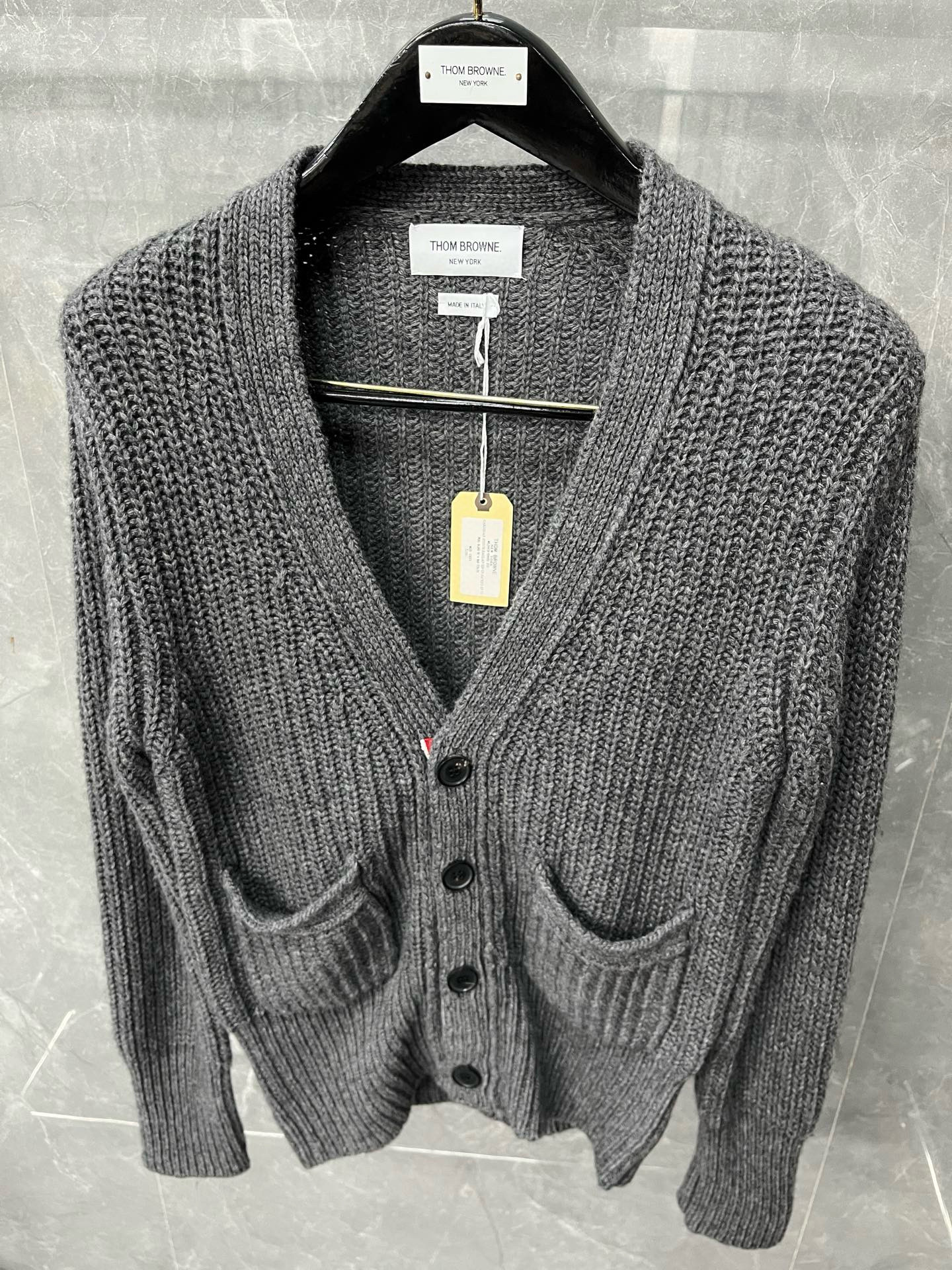 Thom Browne 톰브라운 케이블 니트 가디건 12