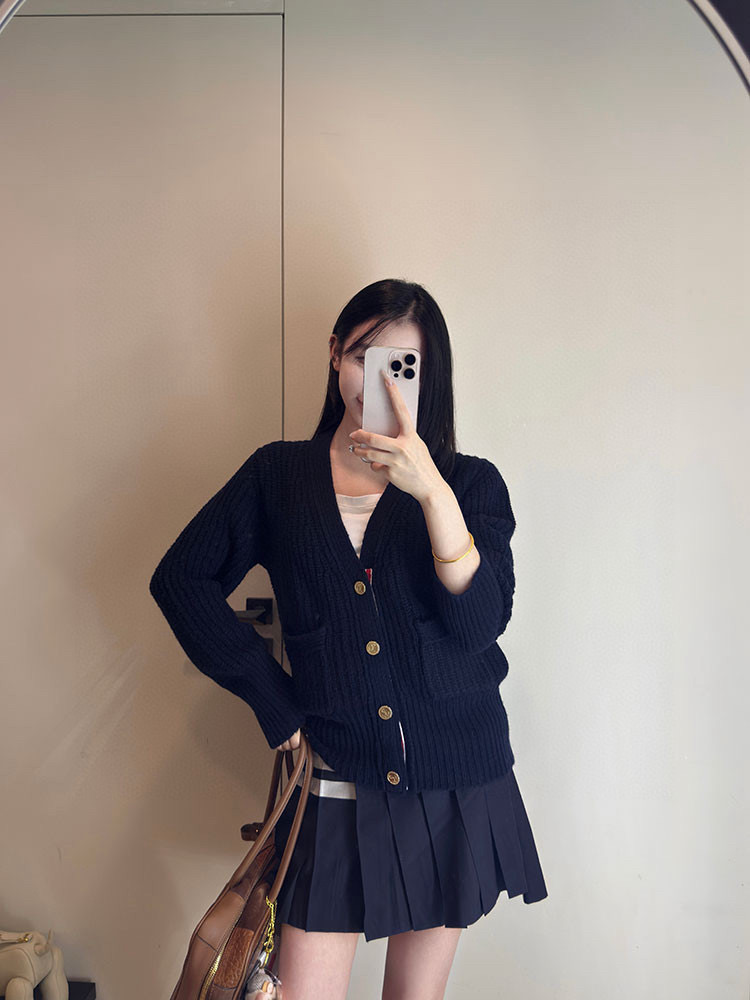 Thom Browne 톰브라운 케이블 니트 가디건 1