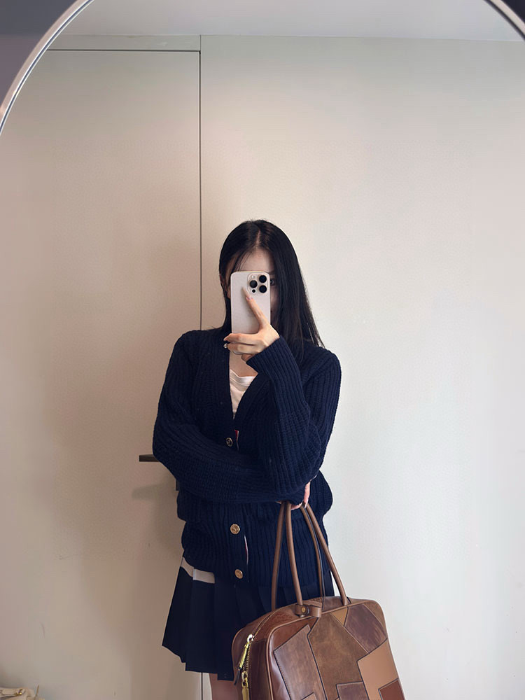 Thom Browne 톰브라운 케이블 니트 가디건 2