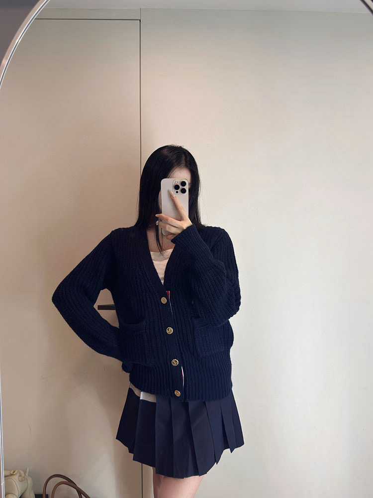 Thom Browne 톰브라운 케이블 니트 가디건 4