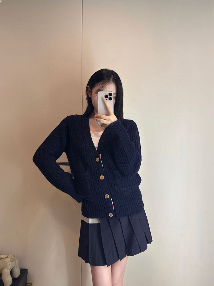 Thom Browne 톰브라운 케이블 니트 가디건 5