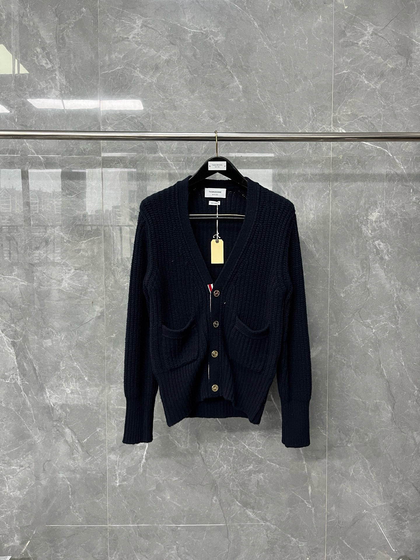 Thom Browne 톰브라운 케이블 니트 가디건 6