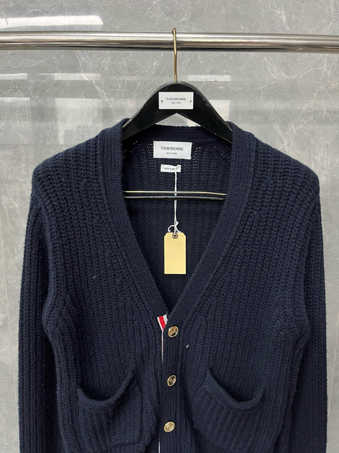 Thom Browne 톰브라운 케이블 니트 가디건 7