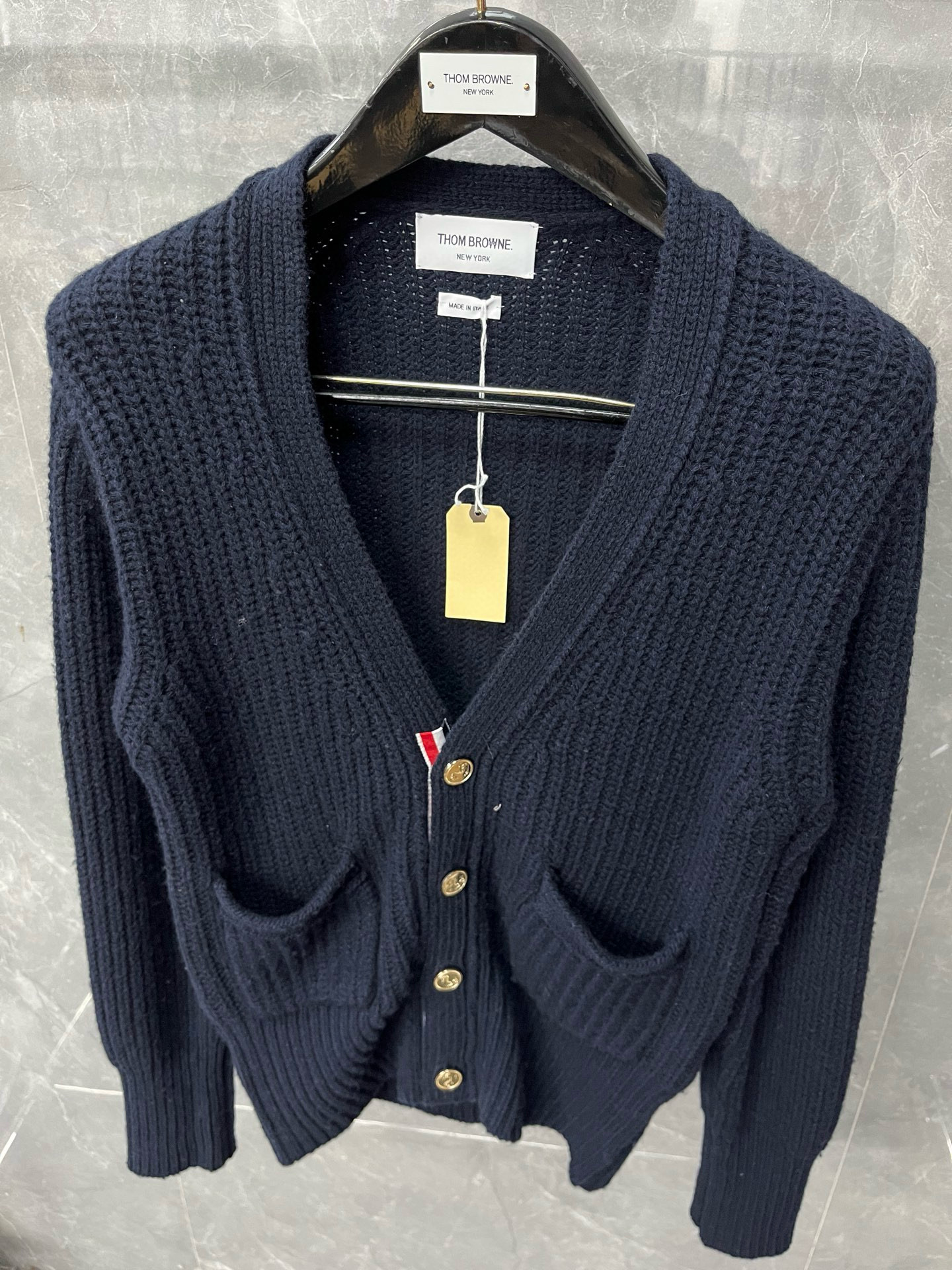 Thom Browne 톰브라운 케이블 니트 가디건 10