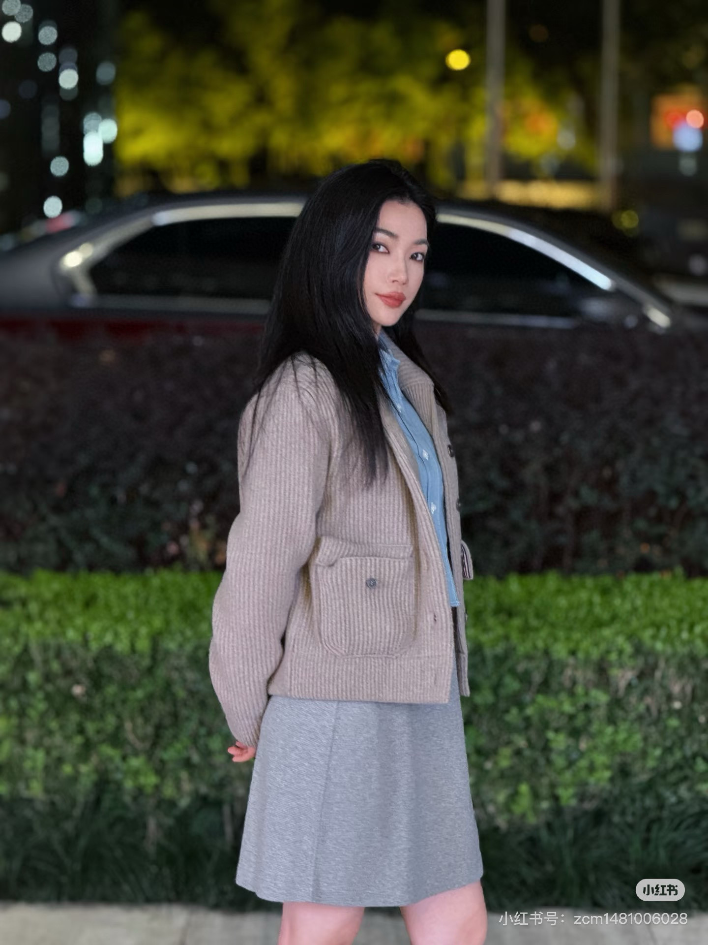 Thom Browne 톰브라운 여성 숄카라 포켓 니트 가디건 14