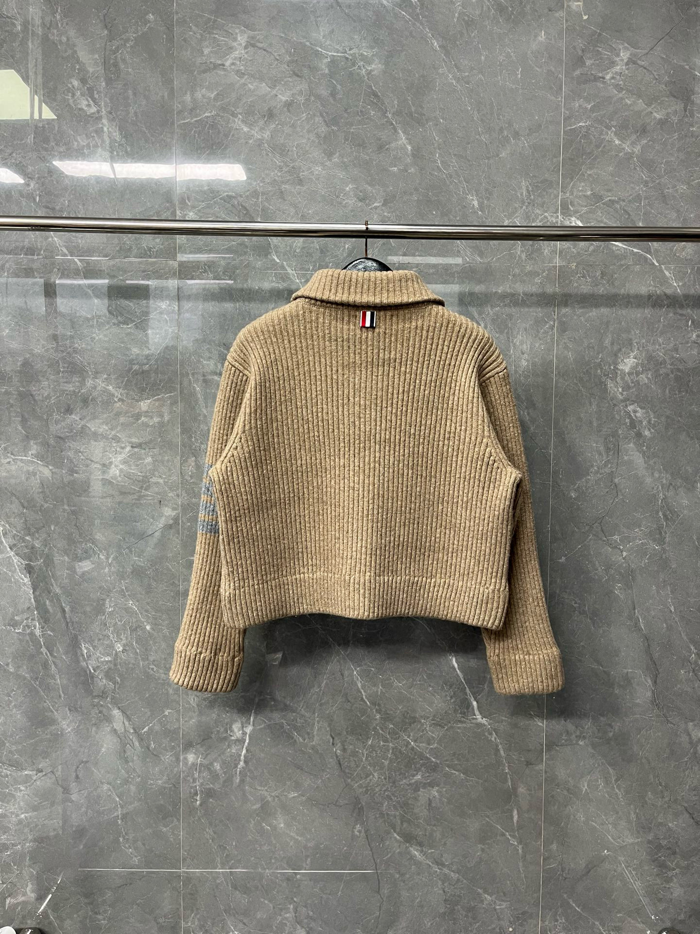 Thom Browne 톰브라운 여성 숄카라 포켓 니트 가디건 20