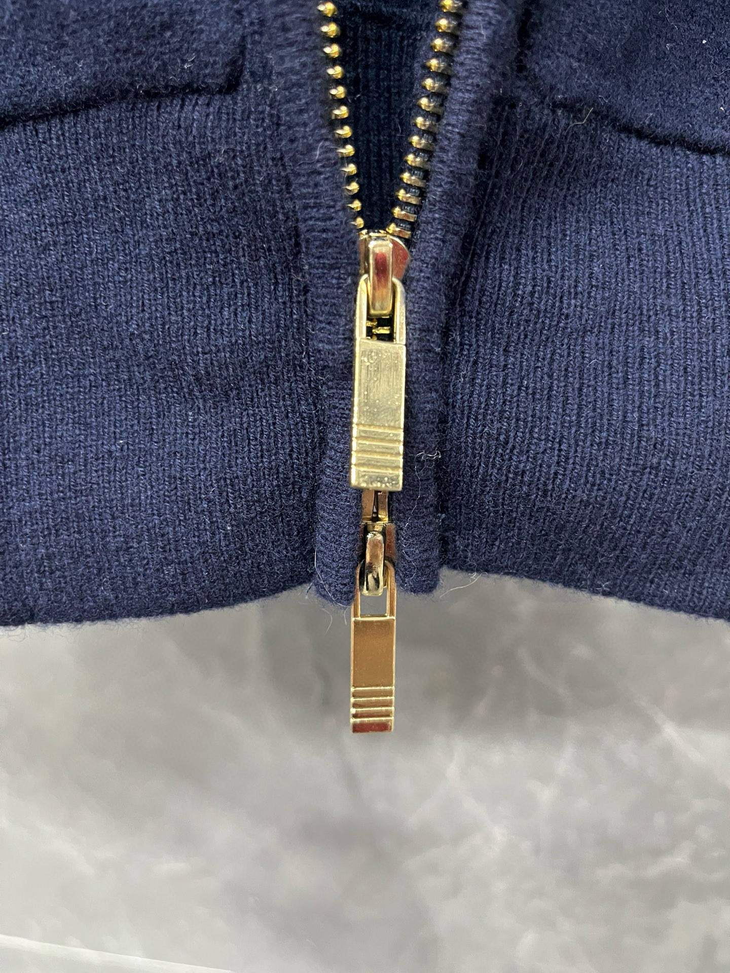 Thom Browne 톰브라운 클래식 사선완장 울 니트 후드 집업 10