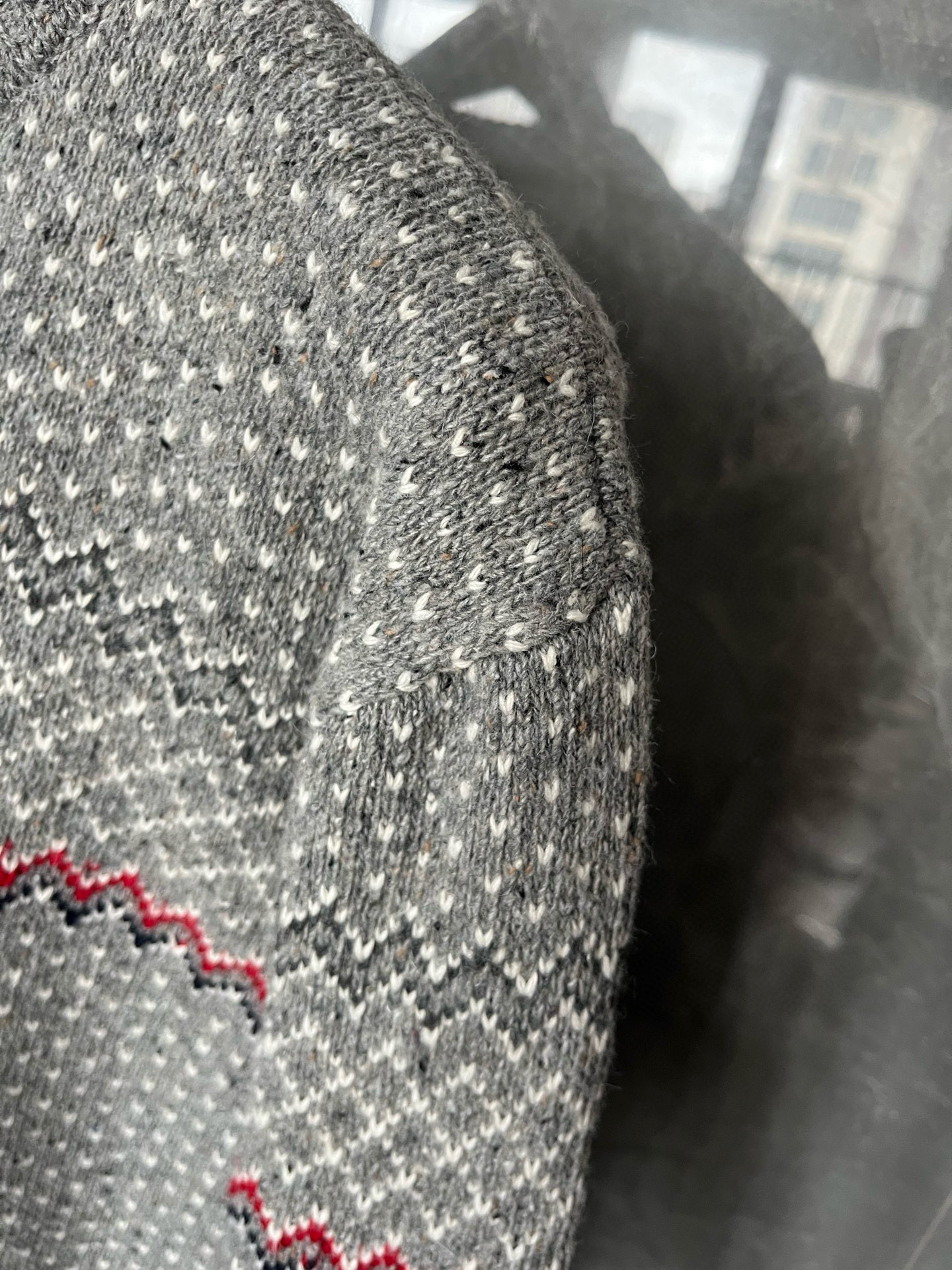 Thom Browne 톰브라운 페어아일 패턴 라운드넥 가디건 9