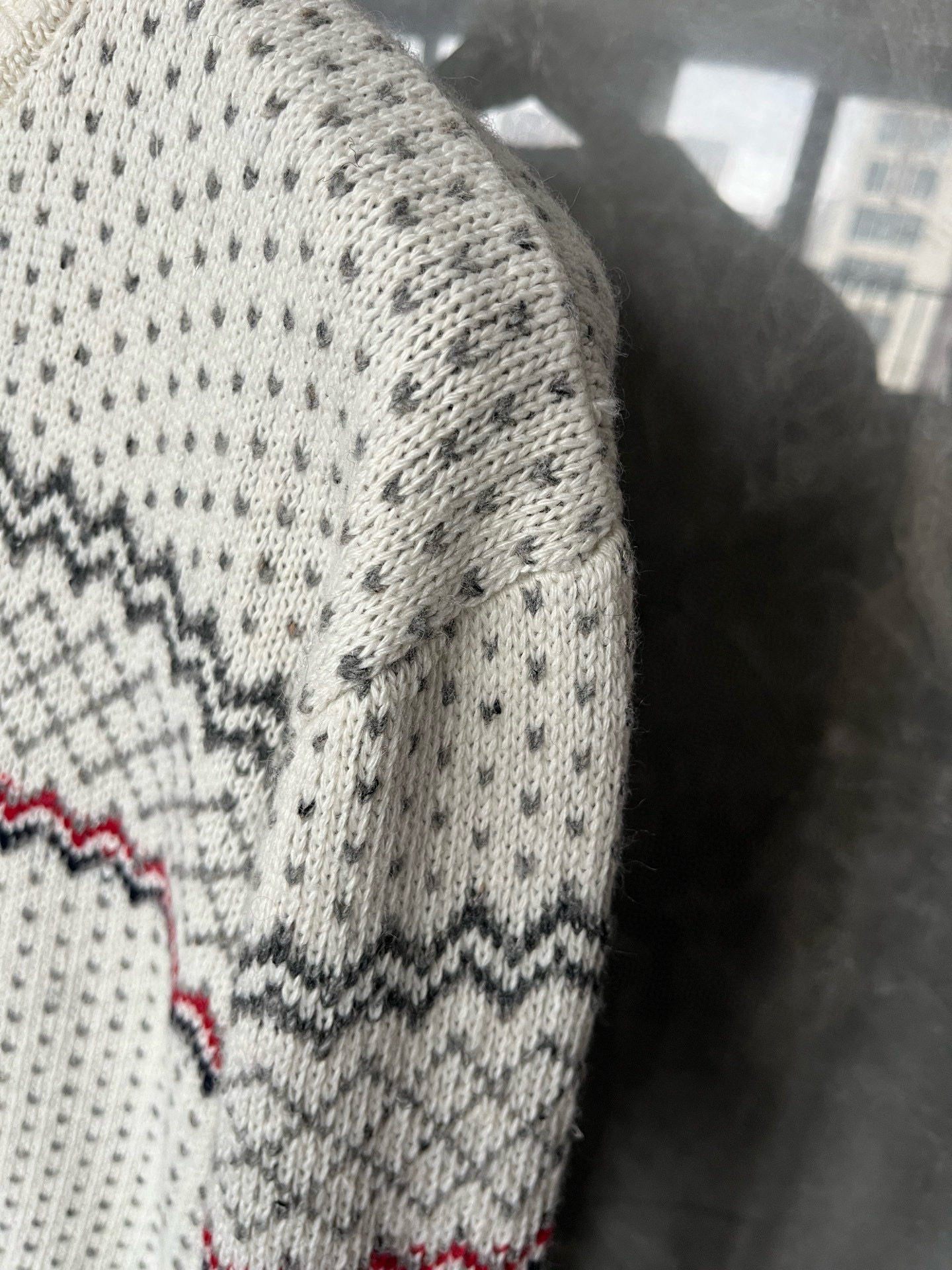 Thom Browne 톰브라운 페어아일 패턴 라운드넥 가디건 10