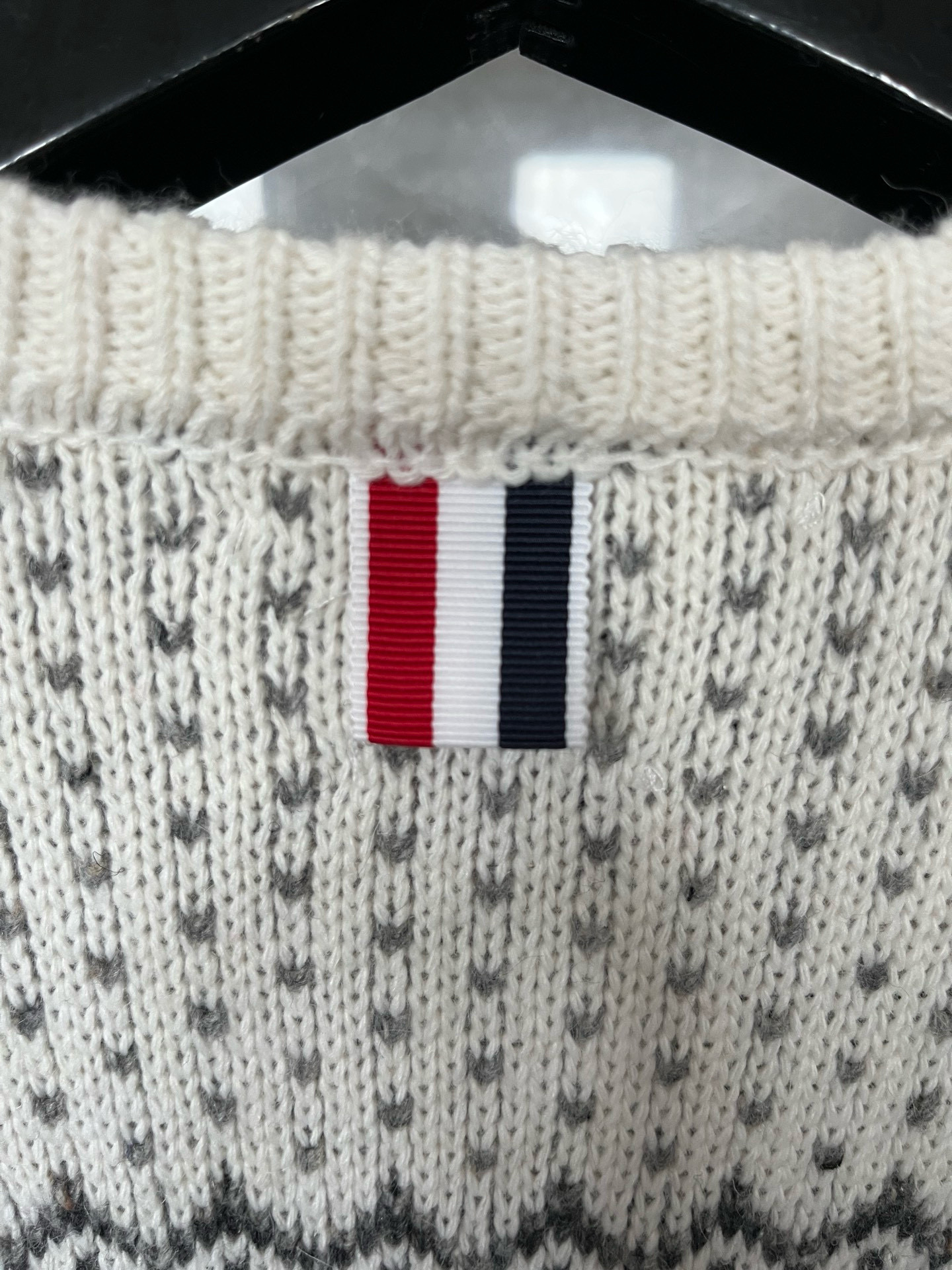 Thom Browne 톰브라운 페어아일 패턴 라운드넥 가디건 15