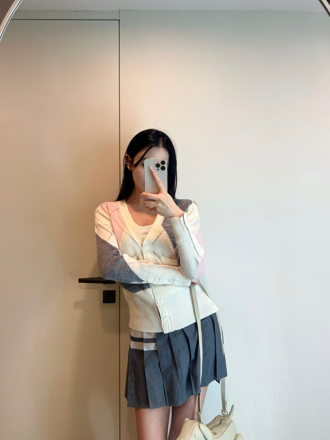 Thom Browne 톰 브라운 아가일 패턴 울 가디건 2