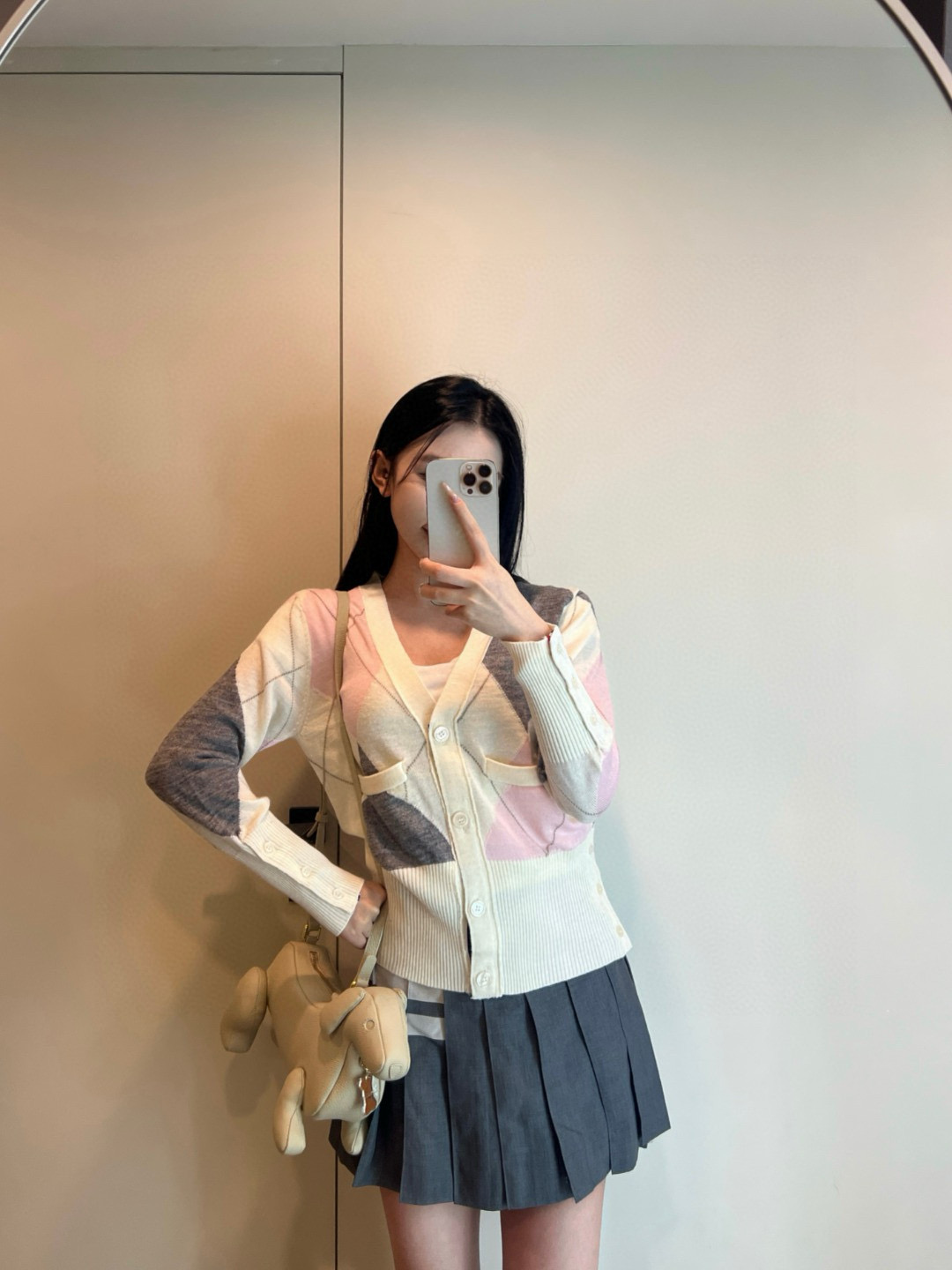 Thom Browne 톰 브라운 아가일 패턴 울 가디건 5