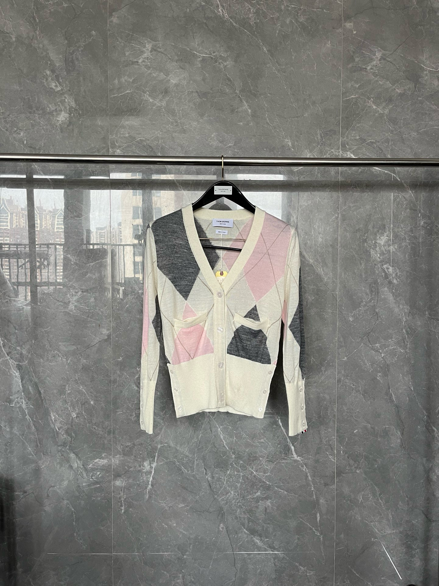 Thom Browne 톰 브라운 아가일 패턴 울 가디건 8