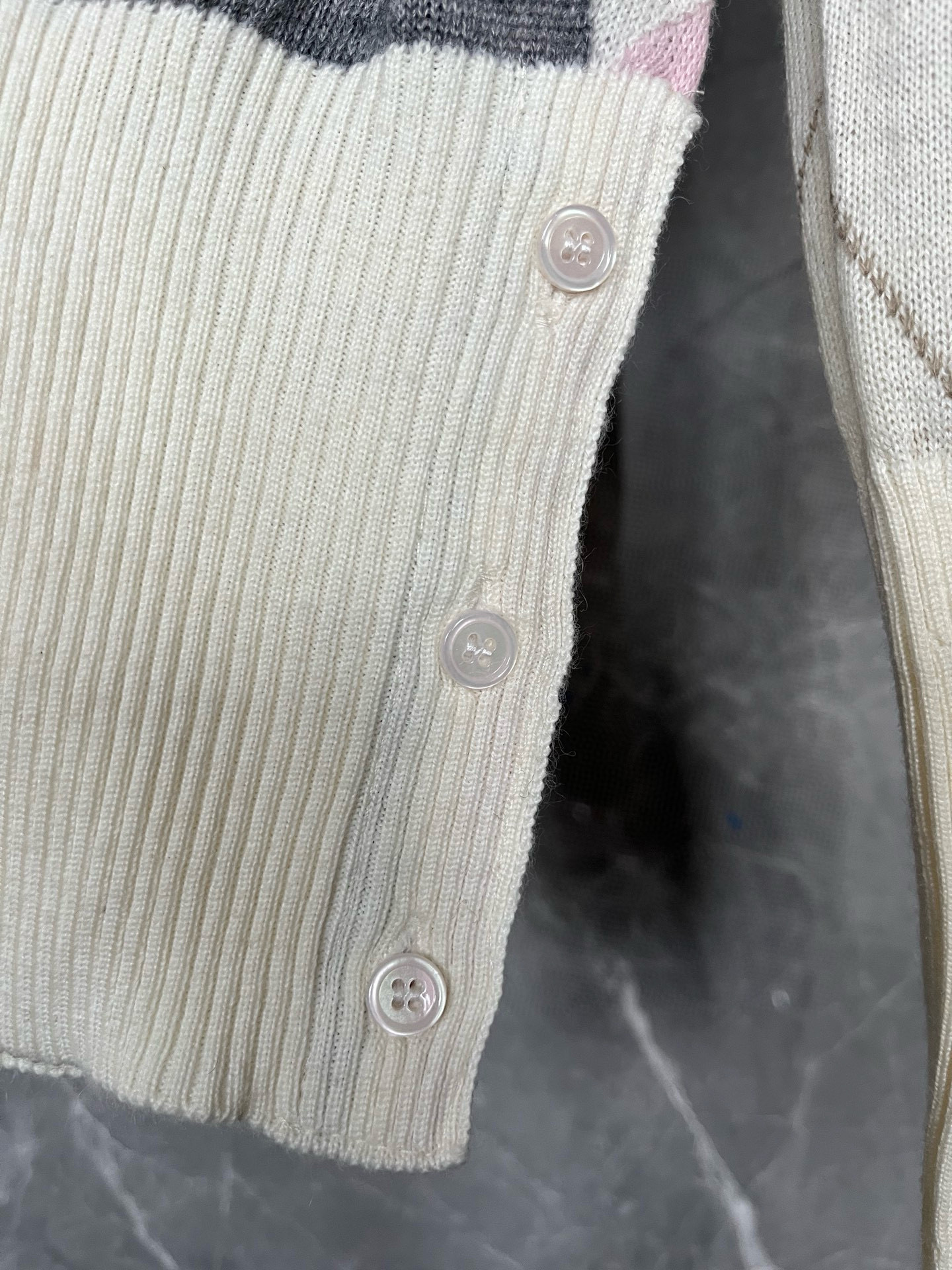 Thom Browne 톰 브라운 아가일 패턴 울 가디건 10