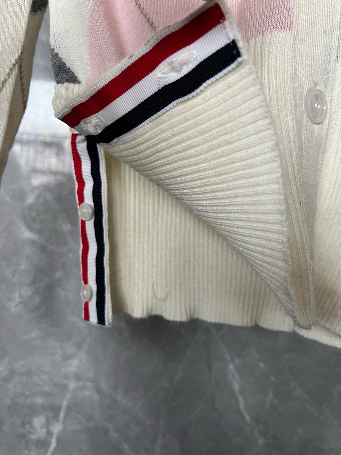 Thom Browne 톰 브라운 아가일 패턴 울 가디건 11