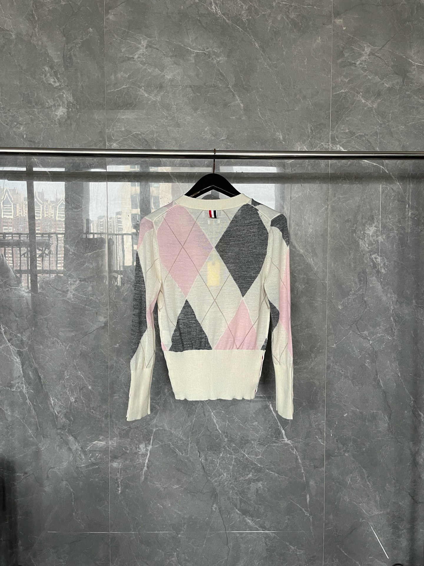 Thom Browne 톰 브라운 아가일 패턴 울 가디건 14