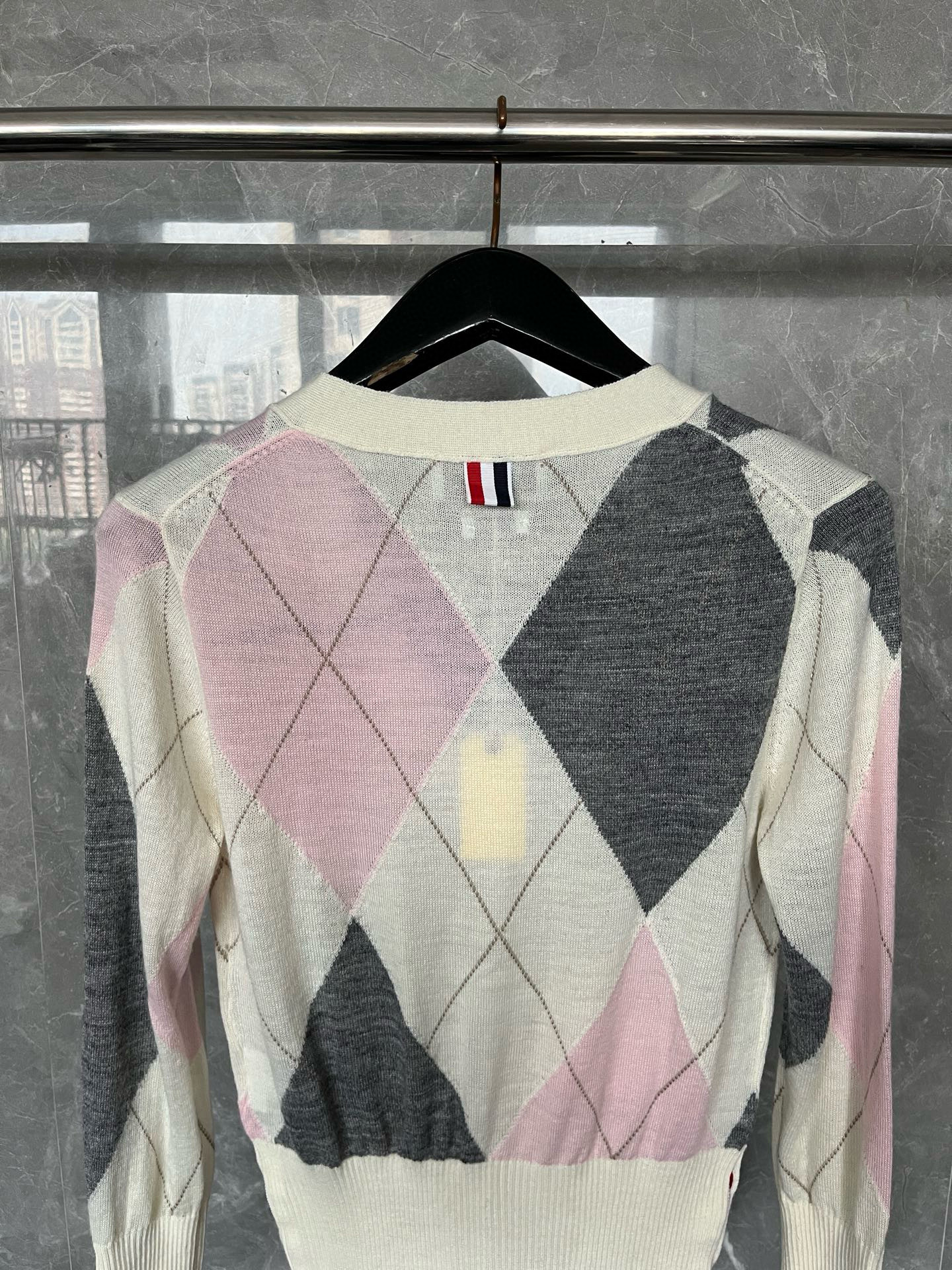 Thom Browne 톰 브라운 아가일 패턴 울 가디건 15