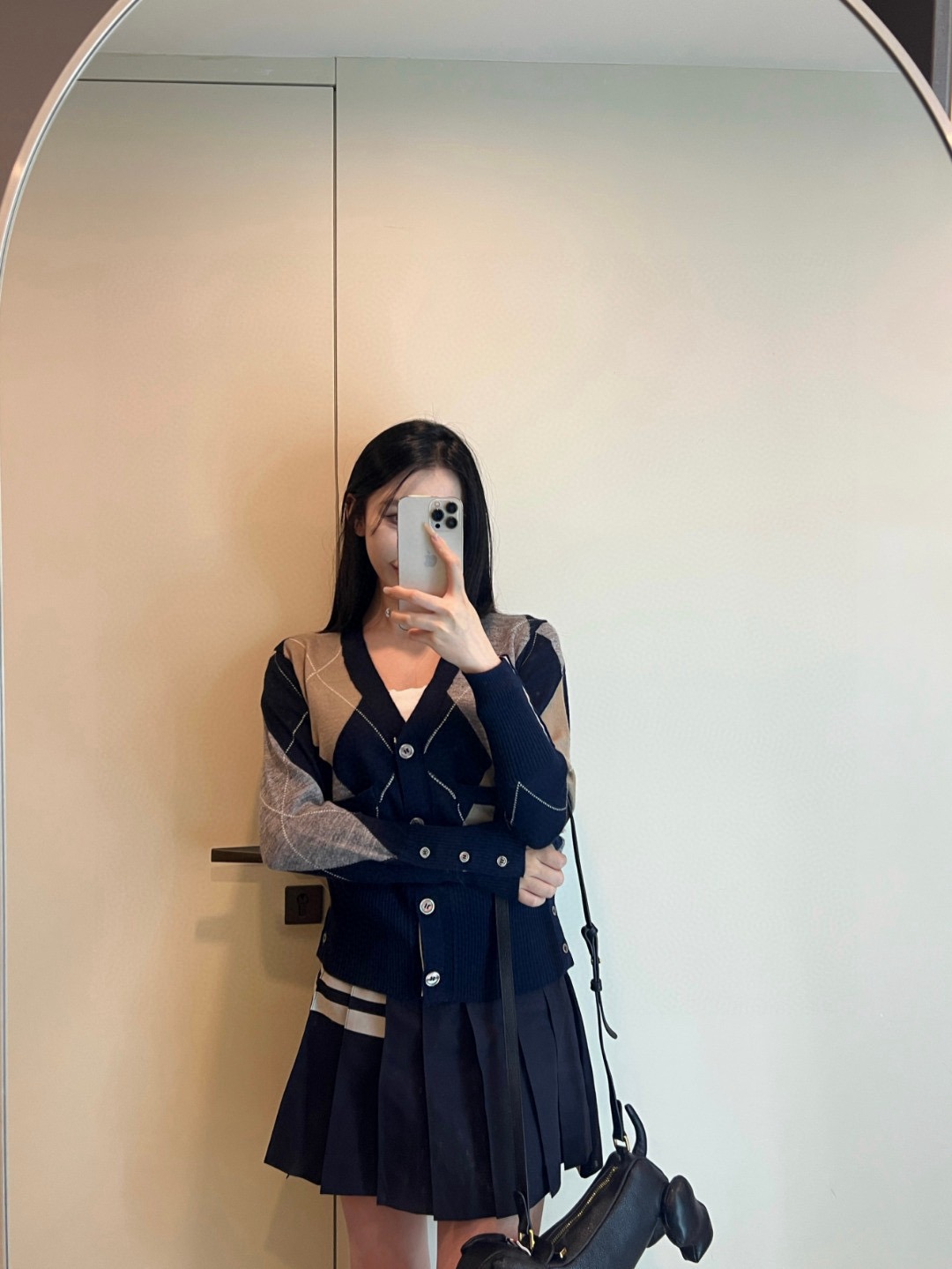 Thom Browne 톰 브라운 아가일 패턴 울 가디건 5