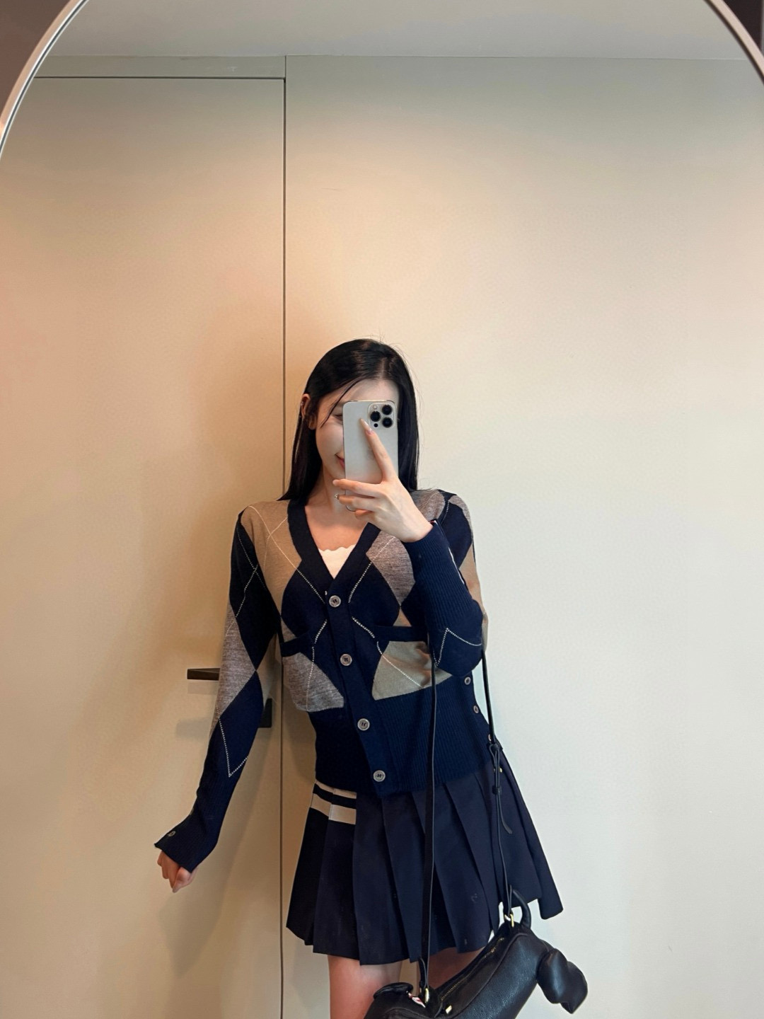 Thom Browne 톰 브라운 아가일 패턴 울 가디건 6