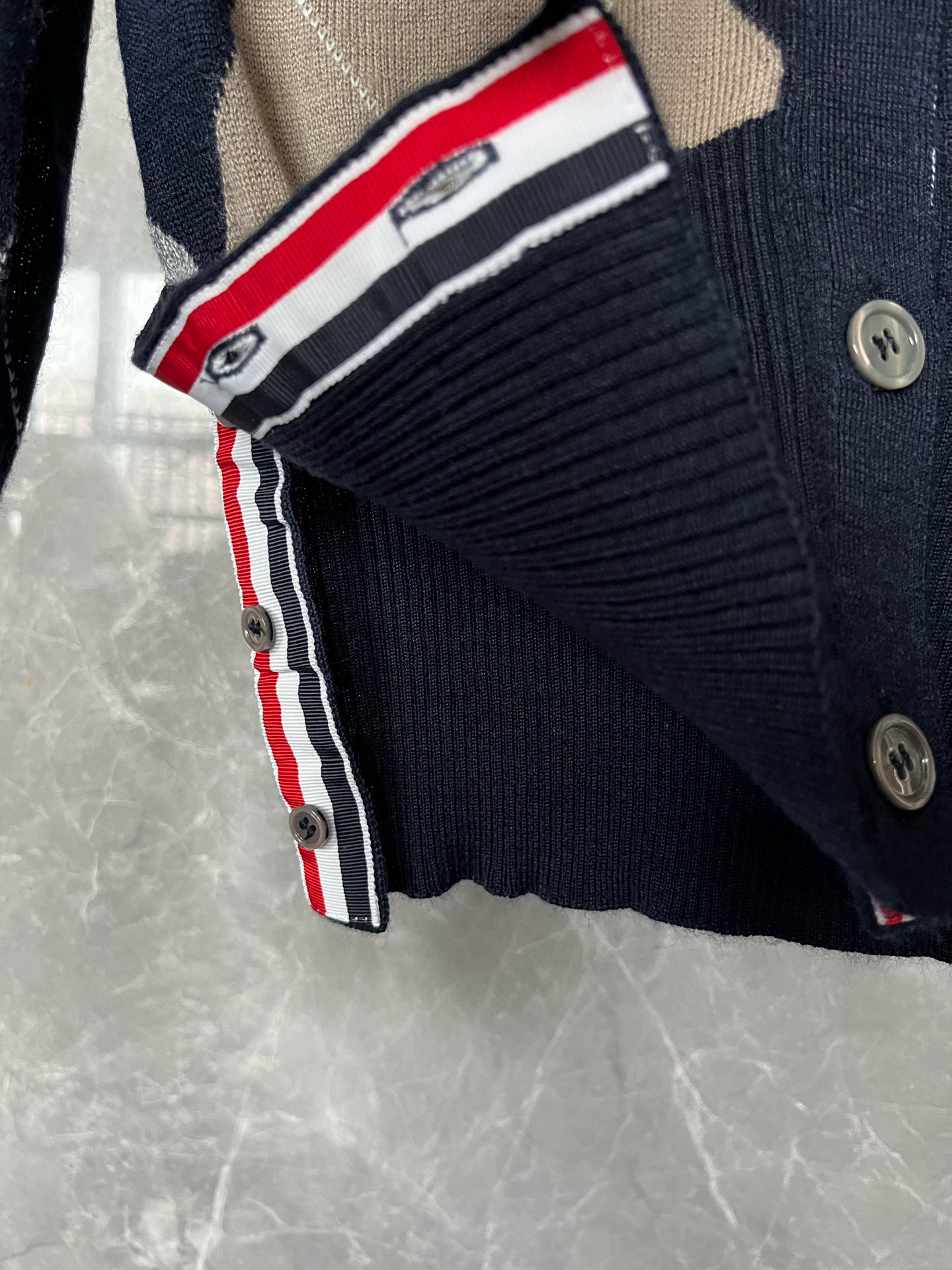 Thom Browne 톰 브라운 아가일 패턴 울 가디건 10