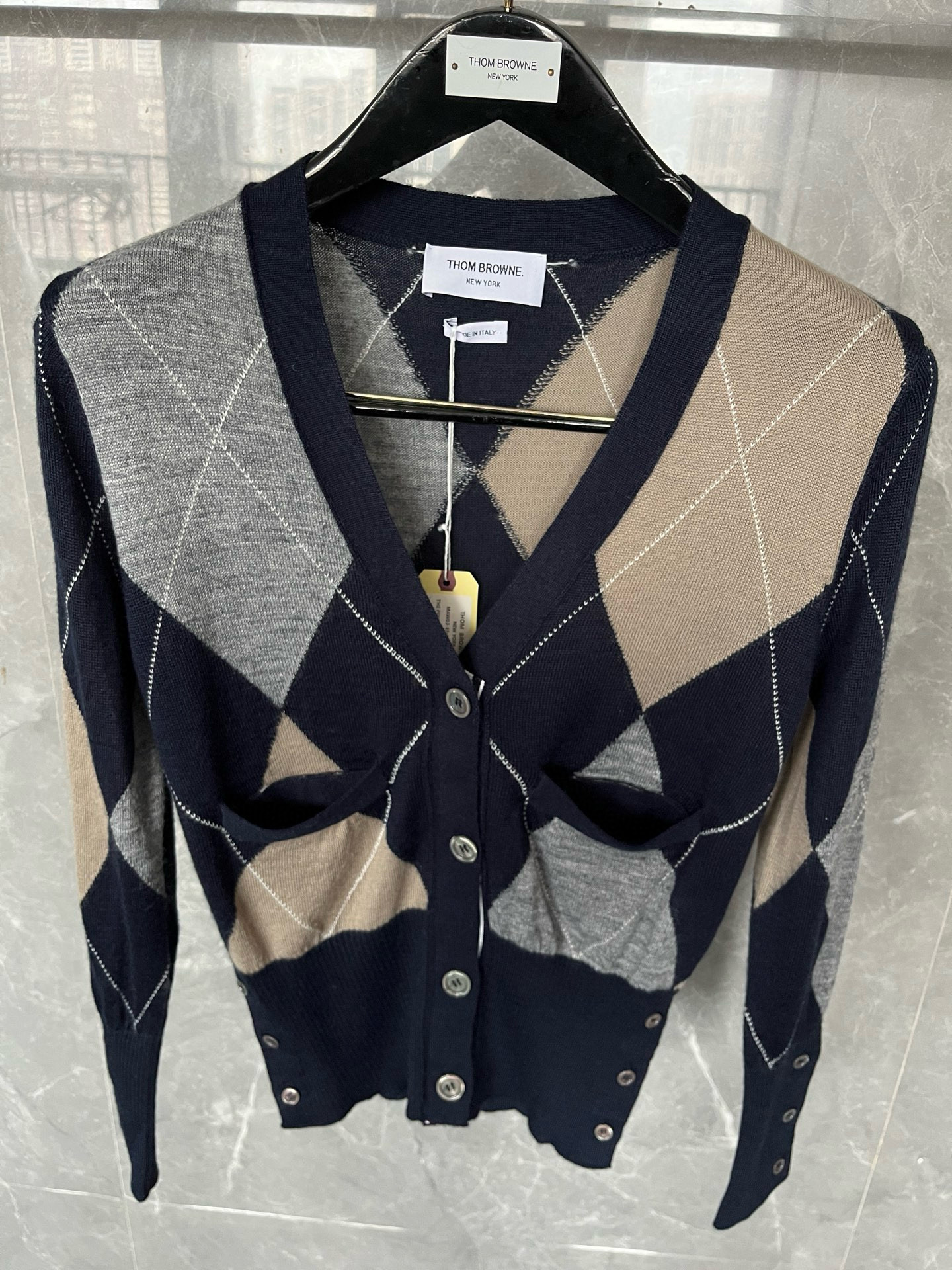 Thom Browne 톰 브라운 아가일 패턴 울 가디건 12