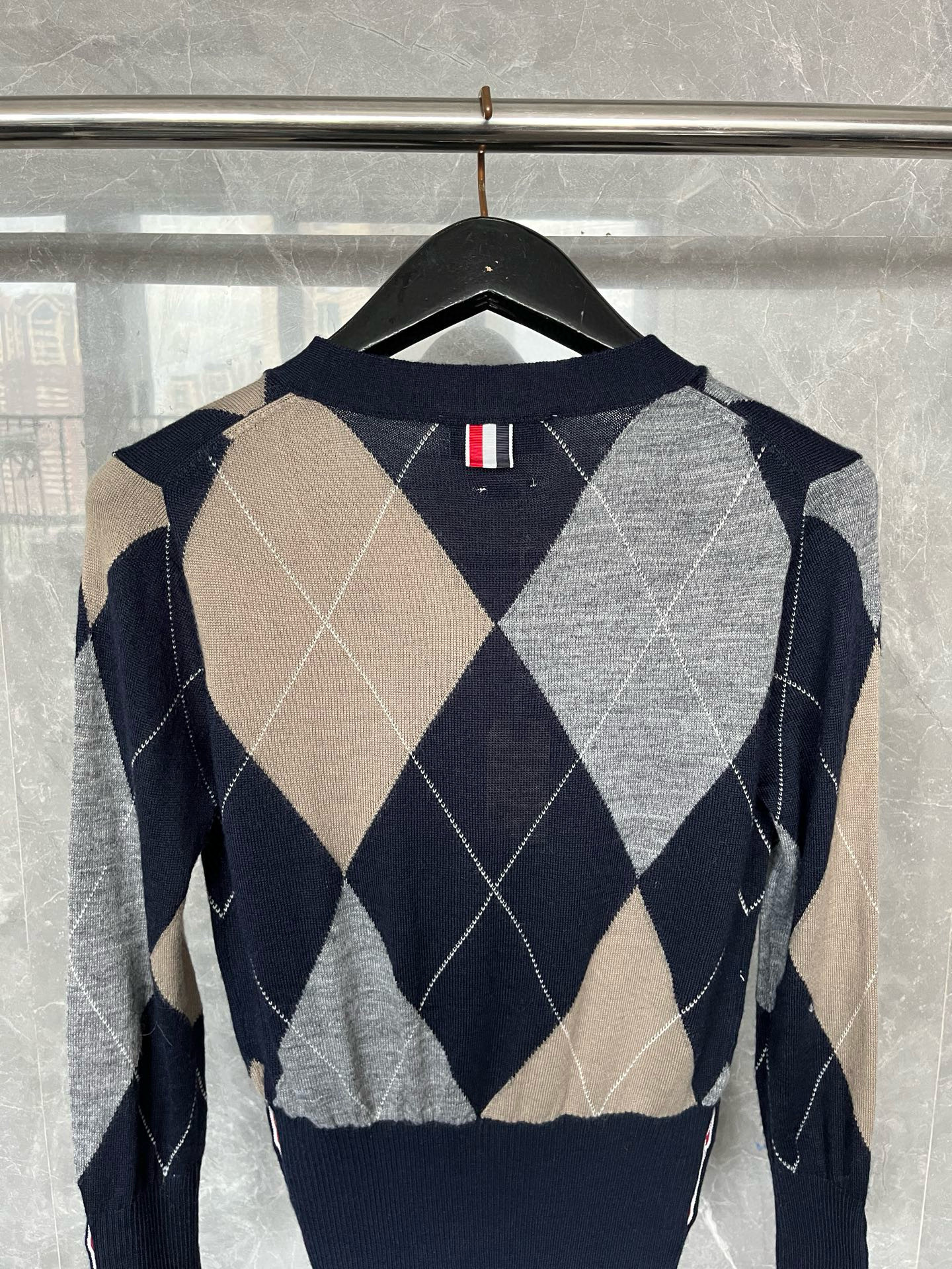 Thom Browne 톰 브라운 아가일 패턴 울 가디건 14