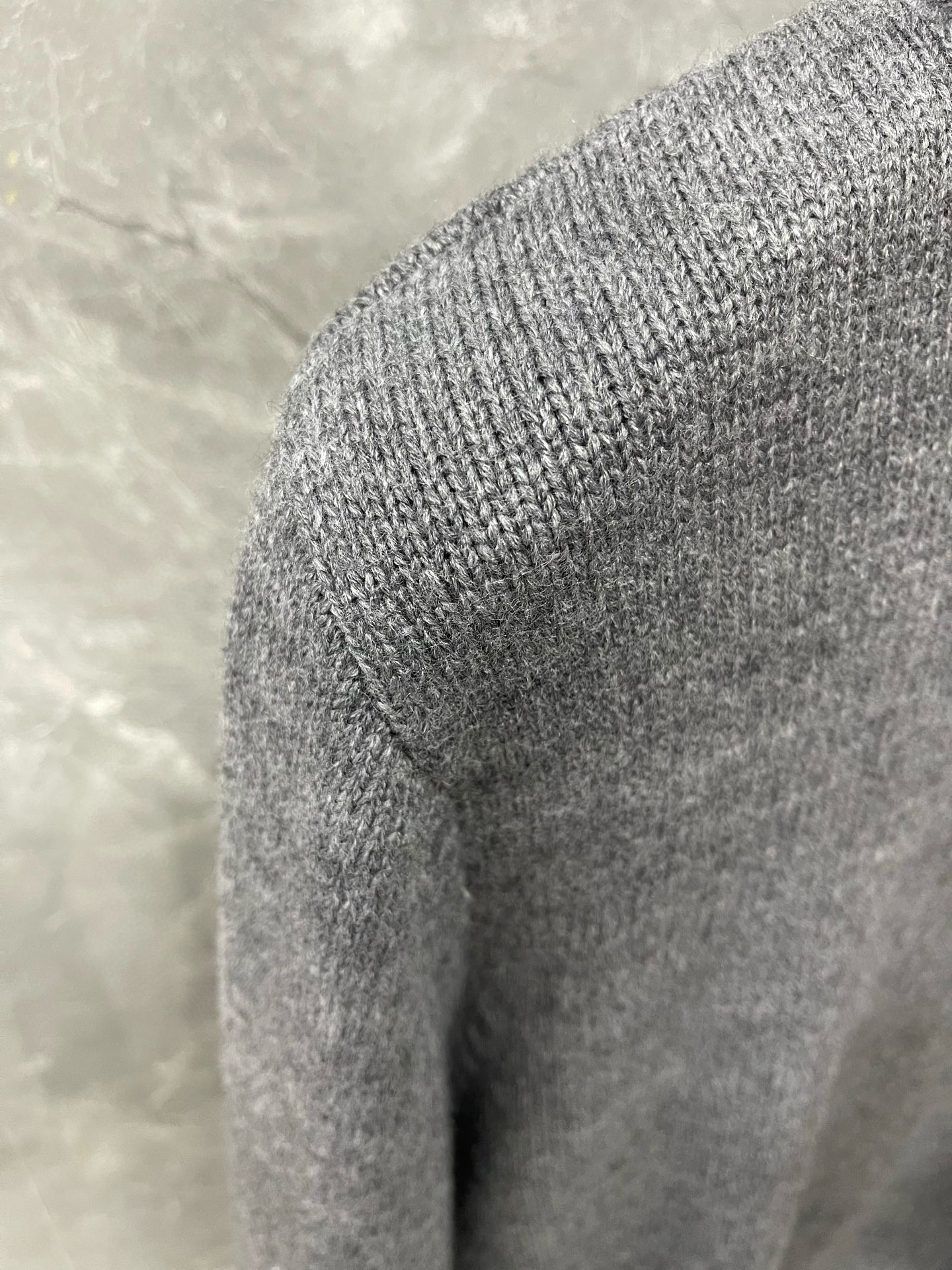 Thom Browne 톰브라운 양모 하프집업 스트라이프 니트 스웨터 12