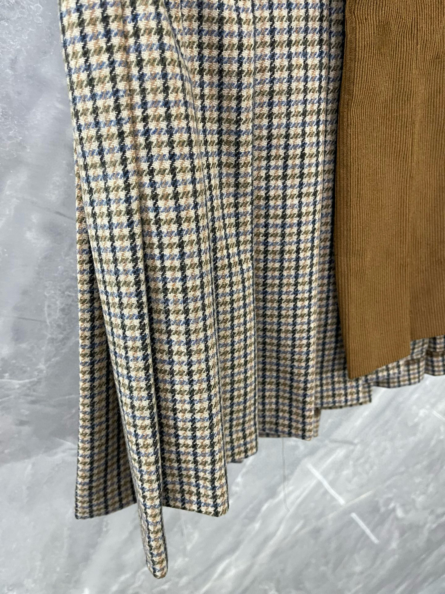 Thom Browne 톰브라운 클래식 체크 플리츠 랩 스커트 12