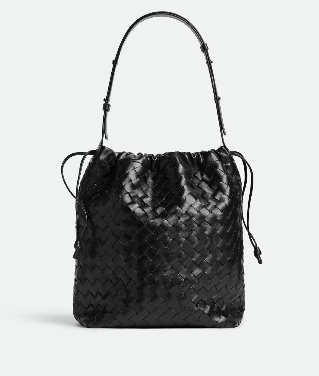 BOTTEGA VENETA 보테가베네타 비블리오테카 인트레치아토 버킷백 1